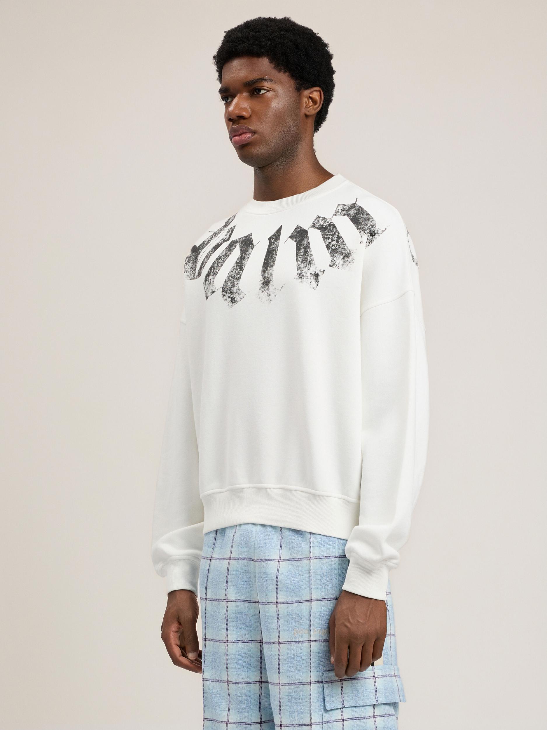 Big Neck Logo Loose Sweatshirt Product Image