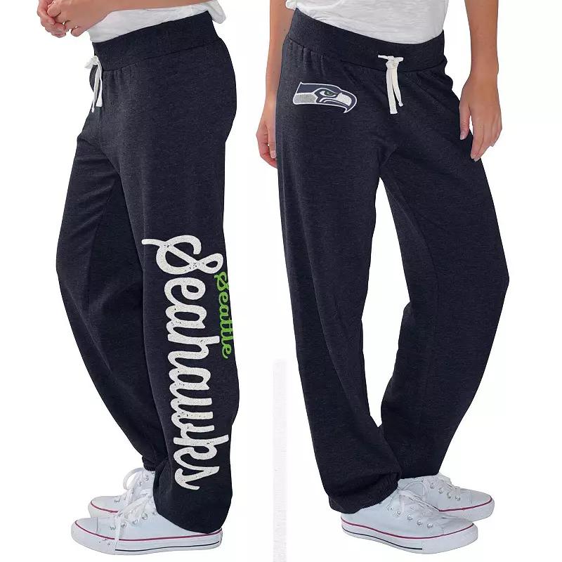 Women's G-III 4Her by Carl Banks Aqua Miami Dolphins Scrimmage Fleece Pants,  Product Image