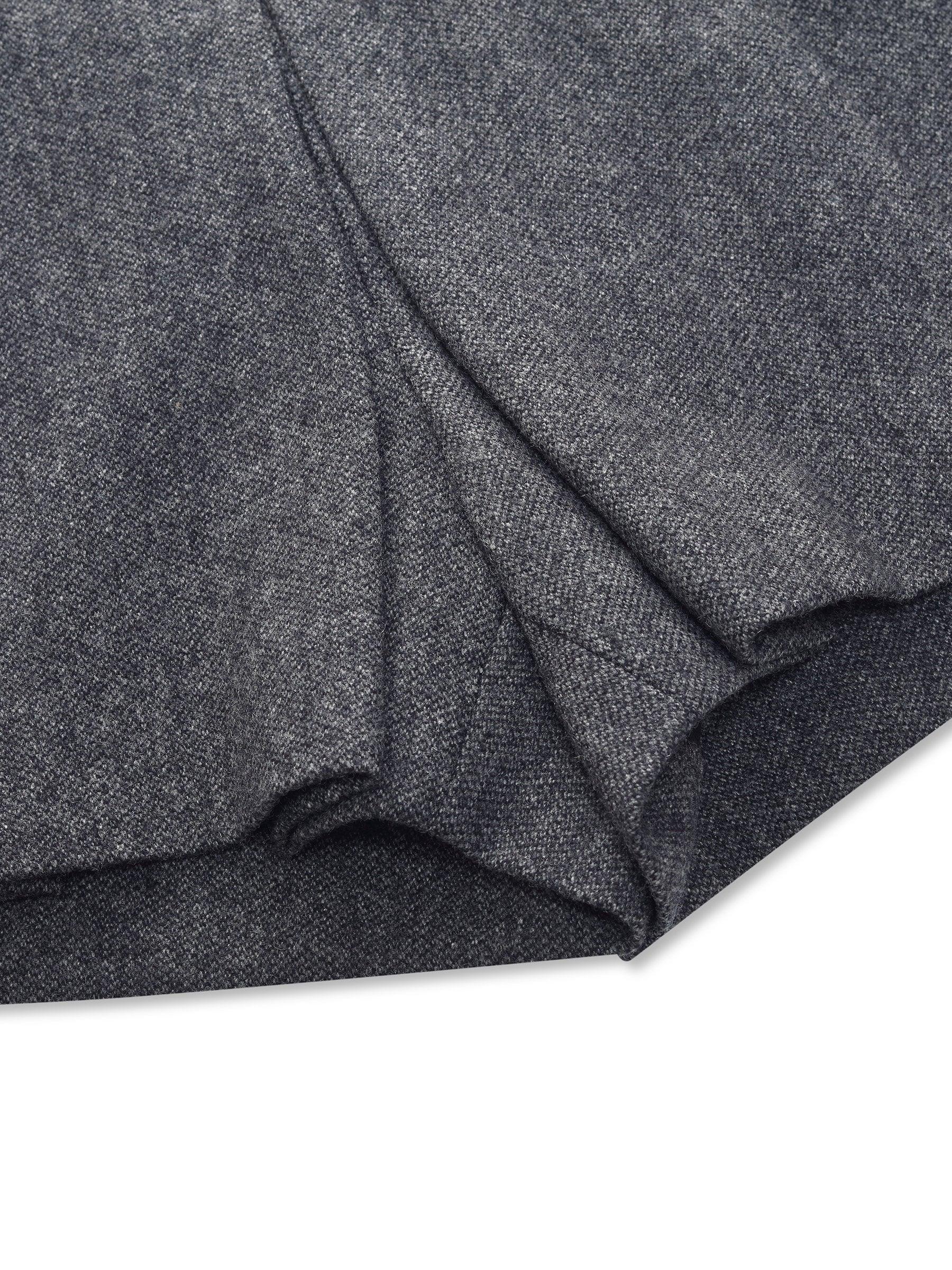100% Washable Wool A-Line Women Culotte Skirt Product Image