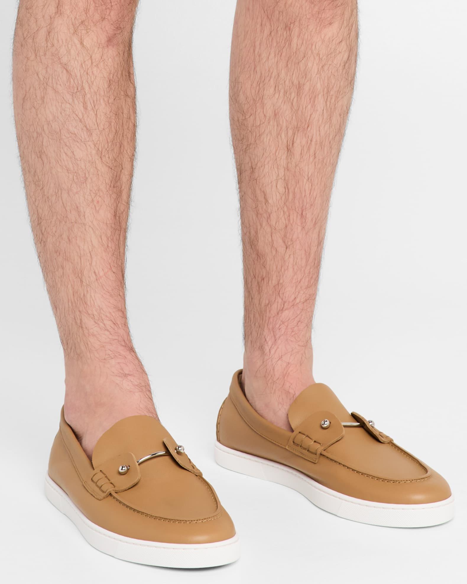 Mens Tonal Suede Loafers Product Image