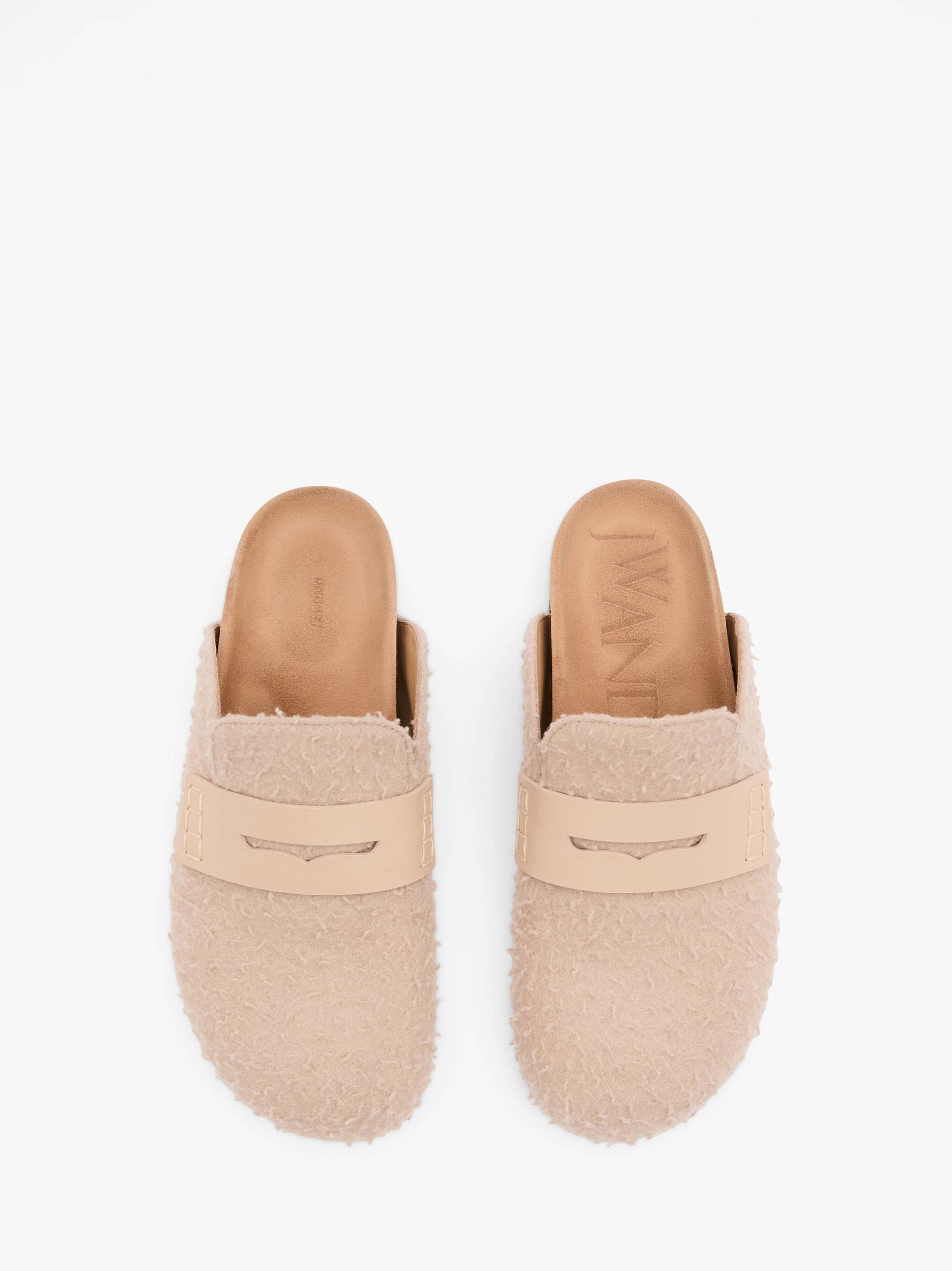 FELT LOAFER MULES Product Image
