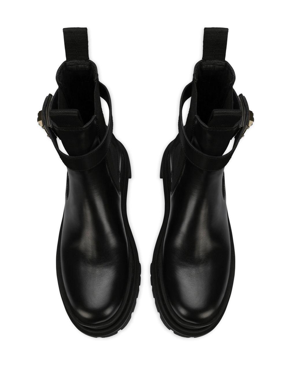 logo-strap Chelsea boots Product Image