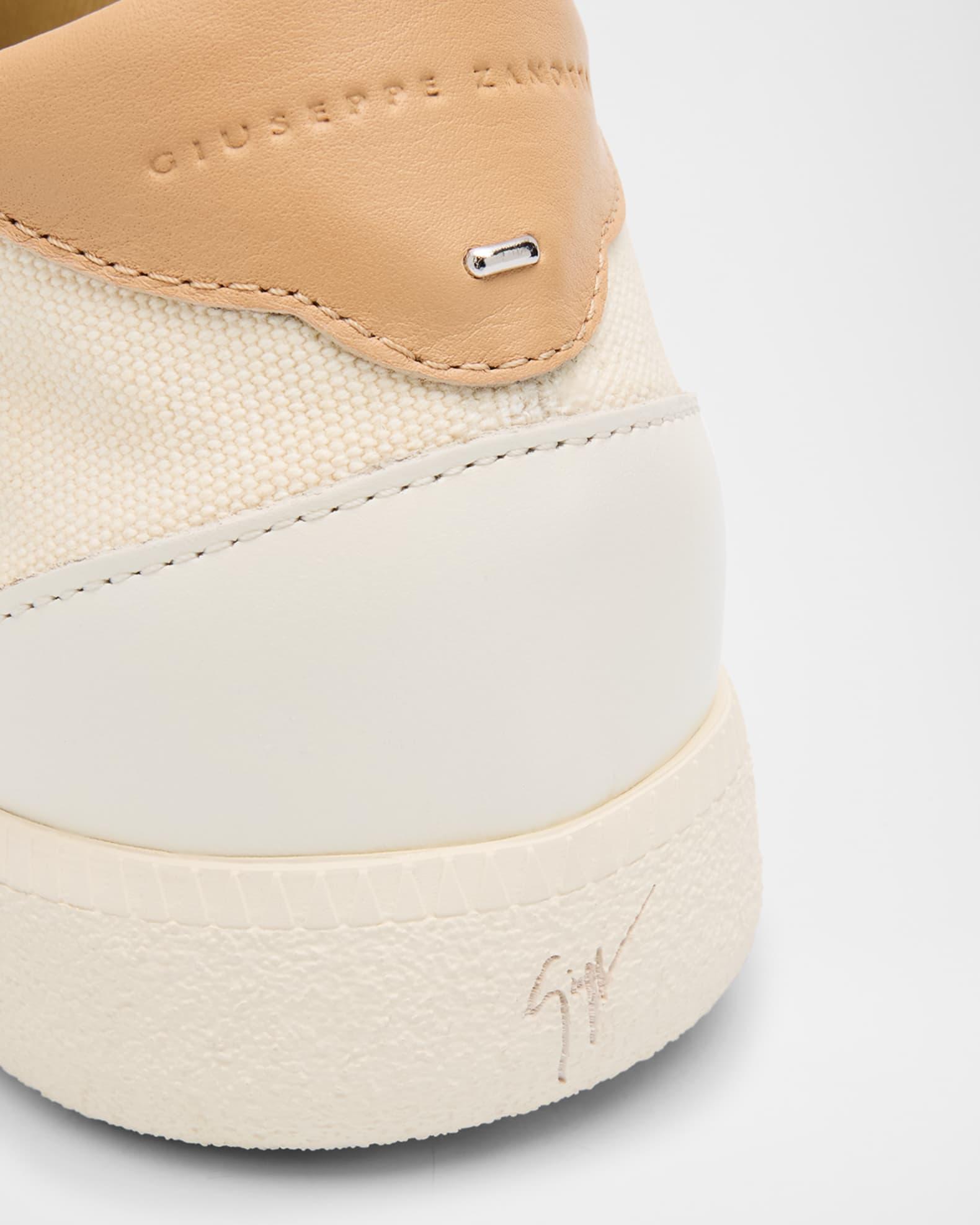 Men's Orei Canvas and Leather Low-Top Sneakers Product Image