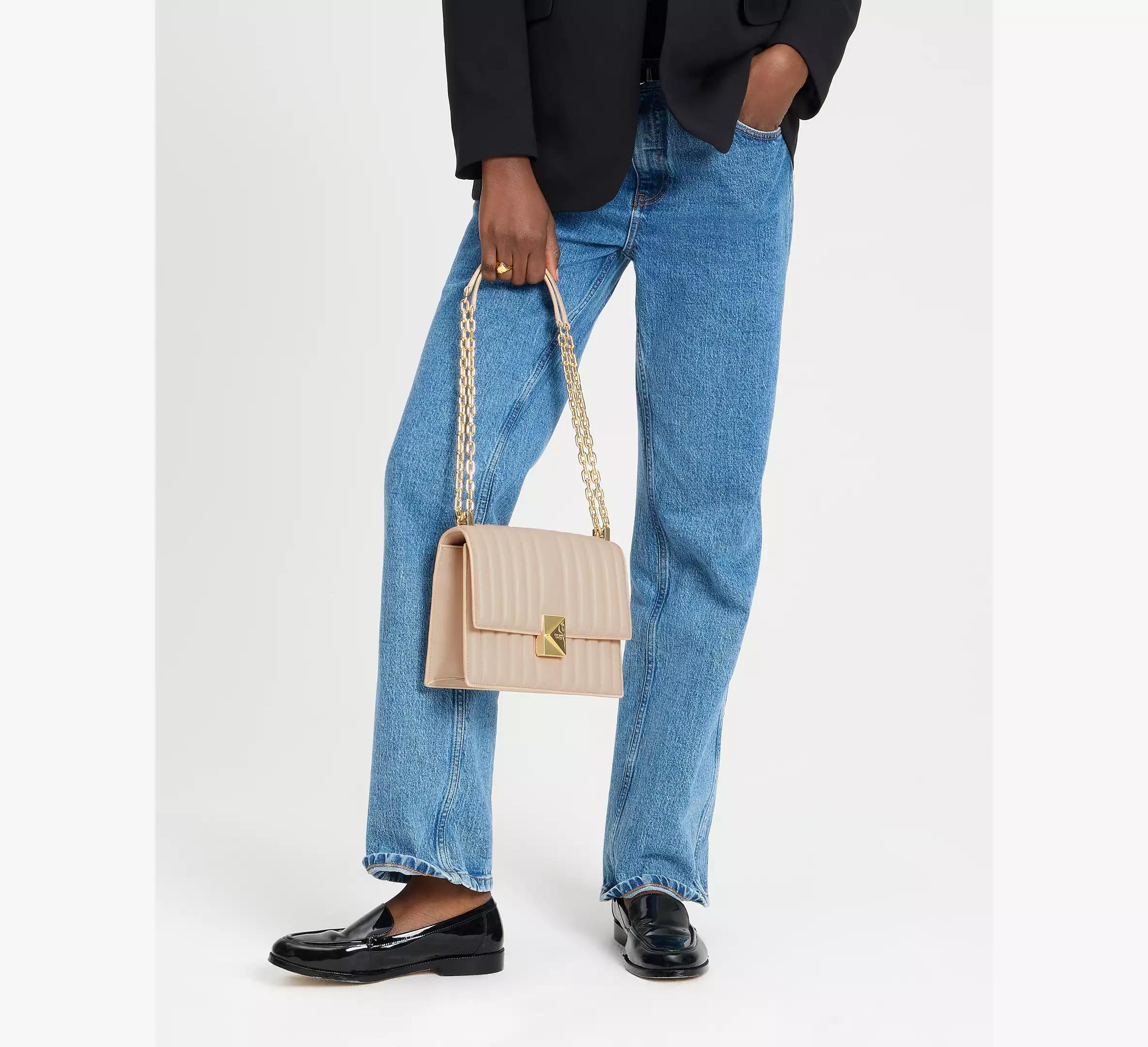 Deco Quilted Chain Shoulder Bag Product Image