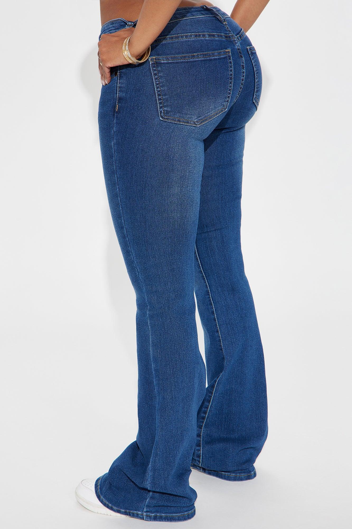 Everyday Low Rise Flare Jeans - Dark Wash Female Product Image