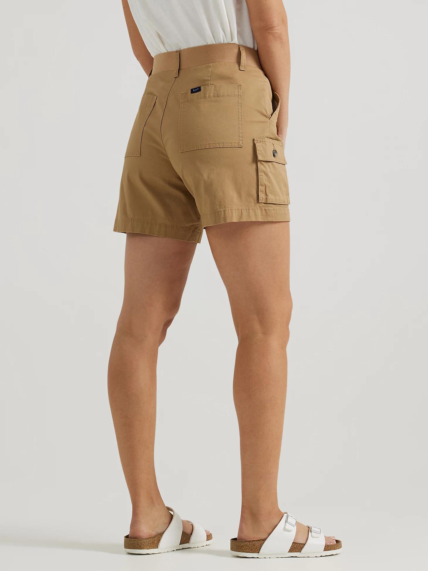 Women's Ultra Lux Comfort with Flex-to-Go Relaxed Fit Cargo Short | Women's Shorts | Lee® Product Image