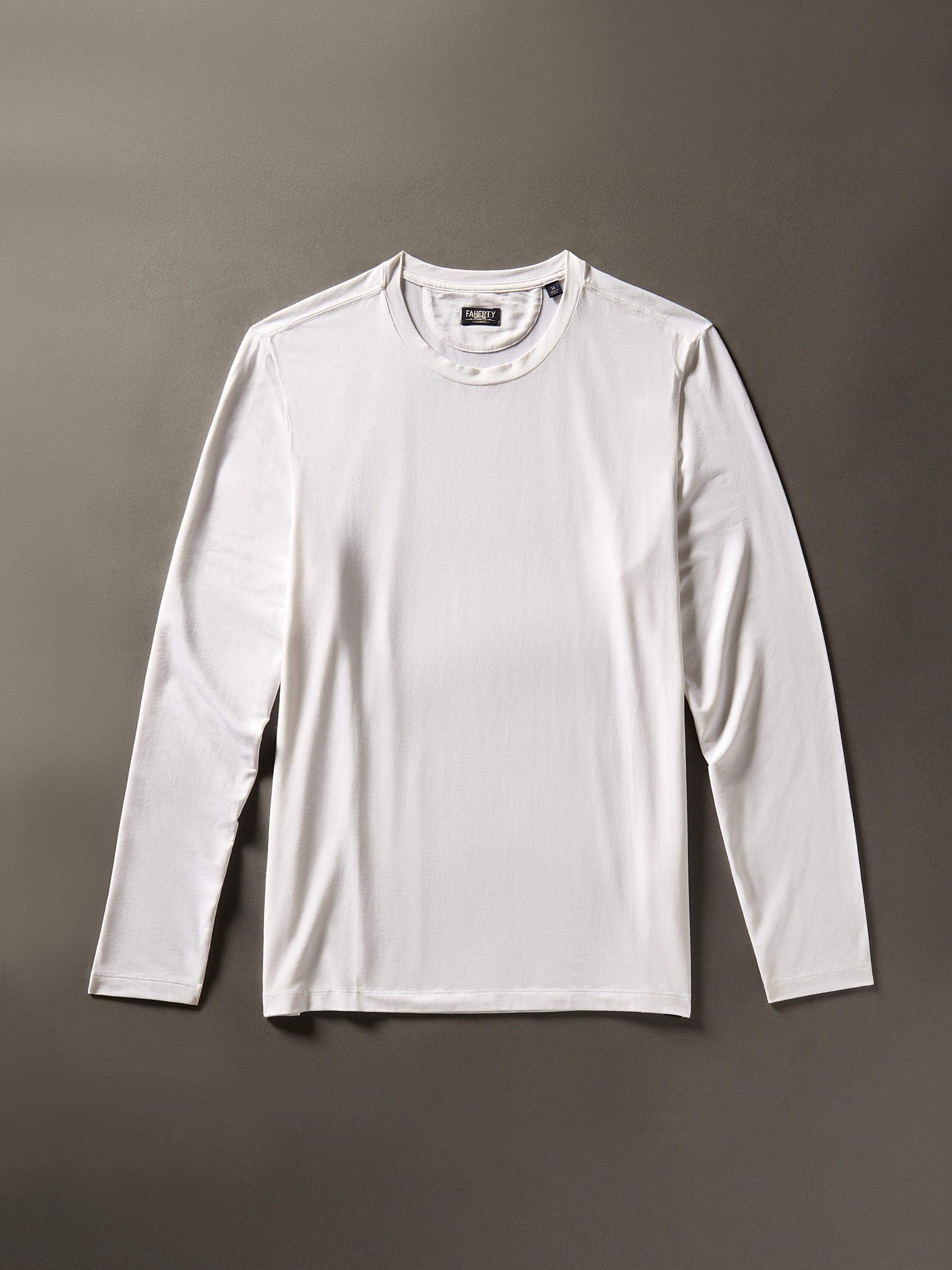 Movement™ Long-Sleeve T-Shirt - Pure White Male Product Image