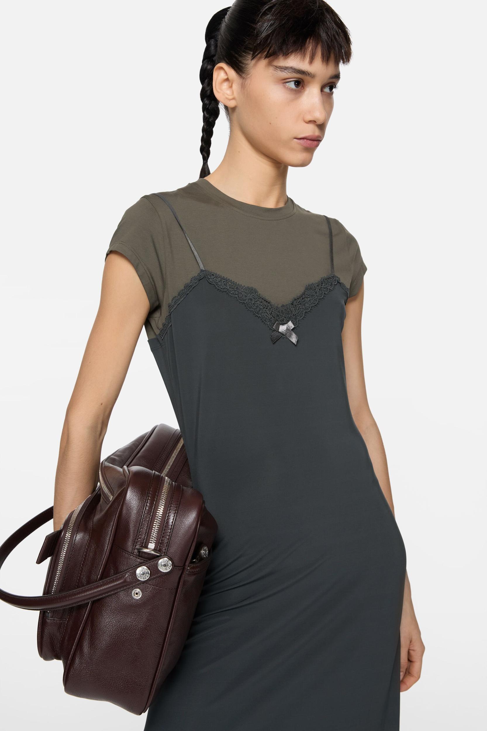 Layered jersey dress Product Image