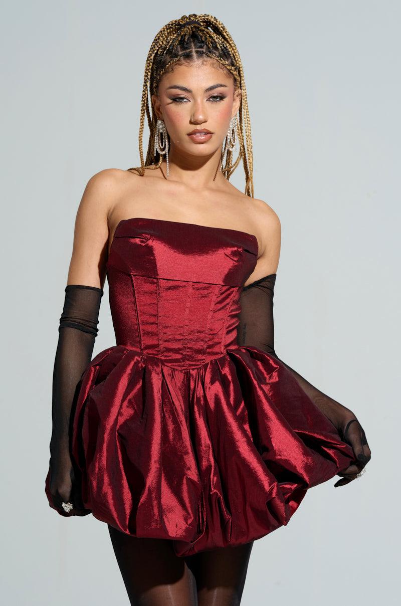 ADORE YOU WOVEN MINI DRESS Product Image