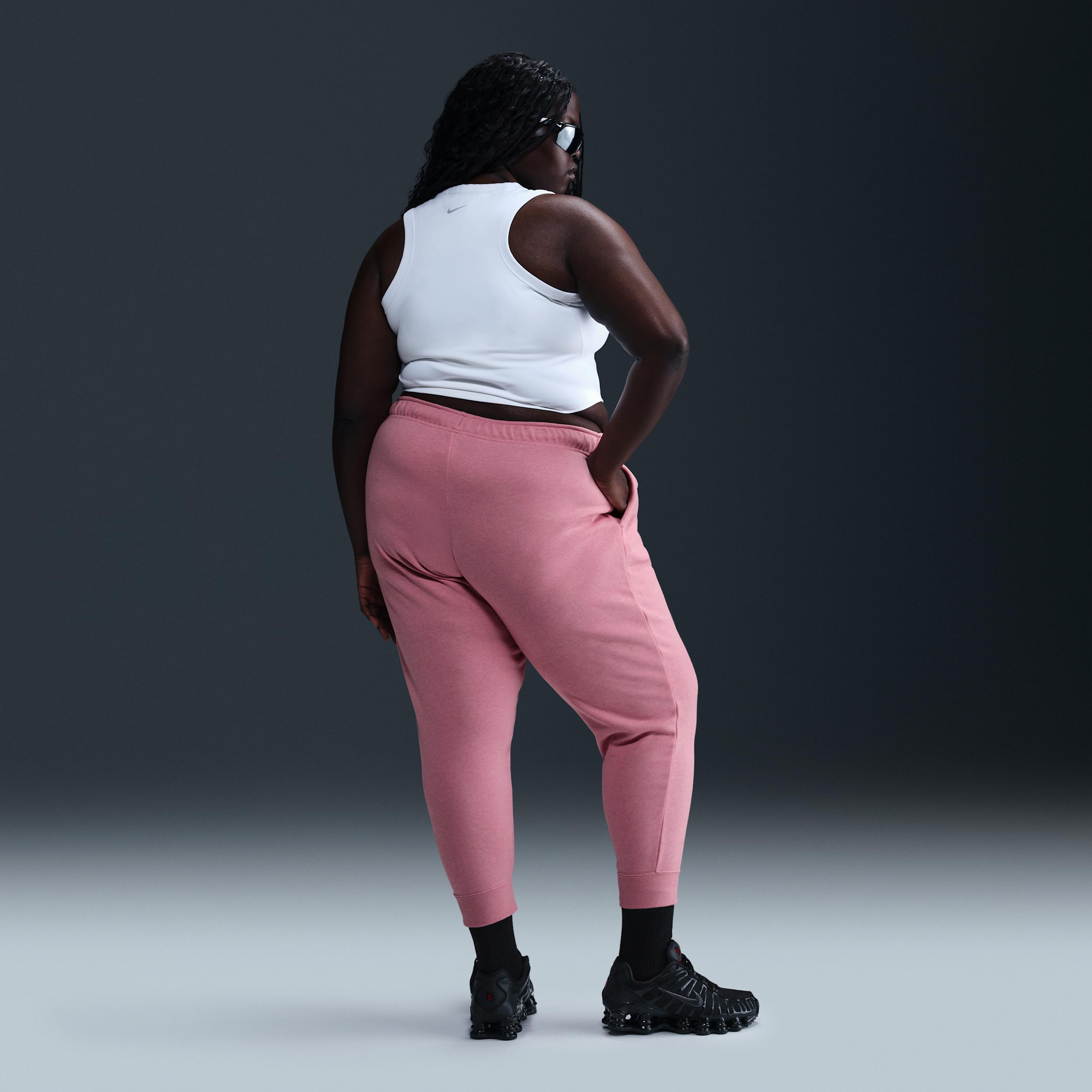 Women's Nike Sportswear Club Fleece Mid-Rise Jogger Pants (Plus Size) Product Image