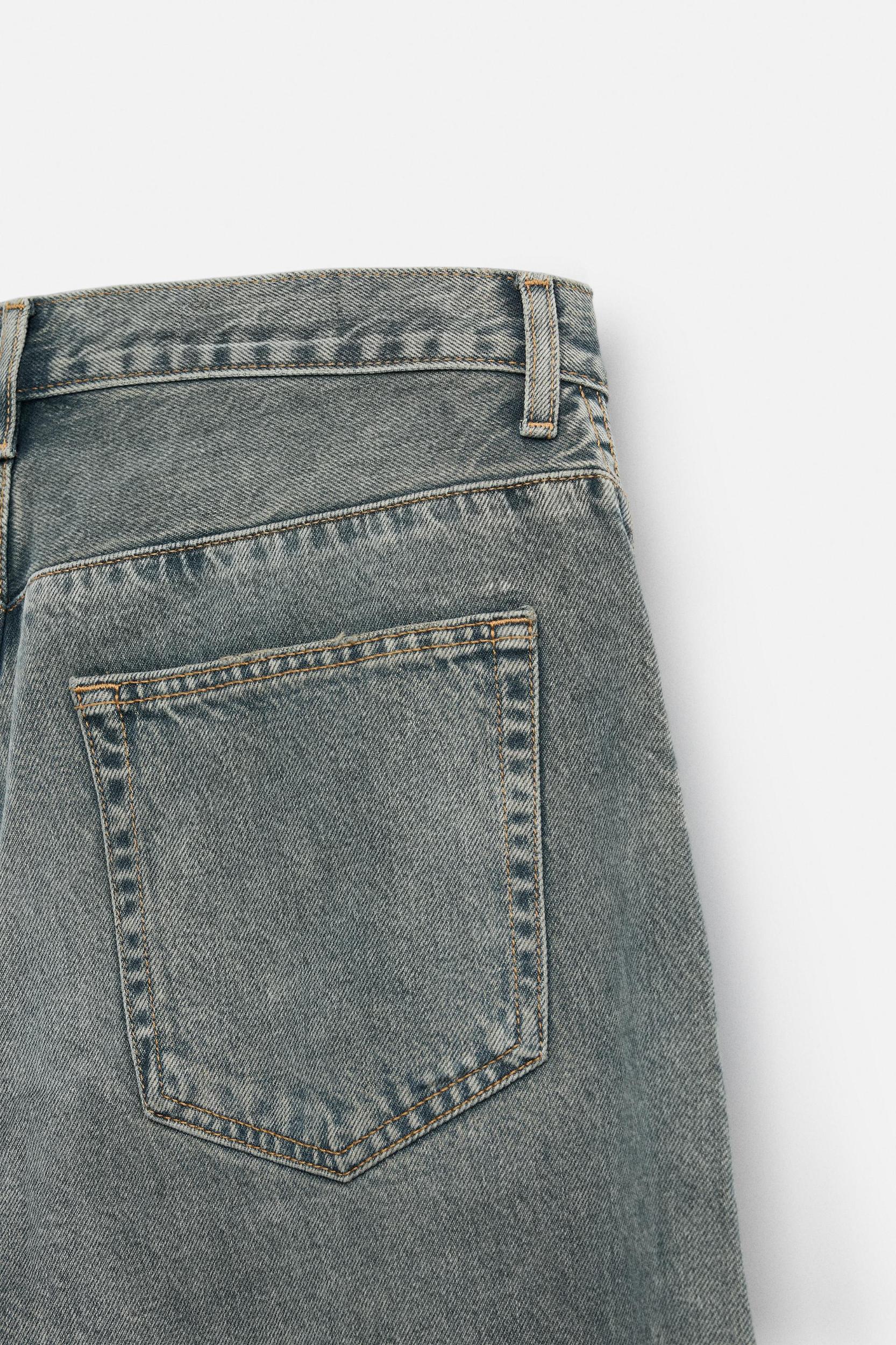BAGGY FIT JEANS WITH SEAMS Product Image