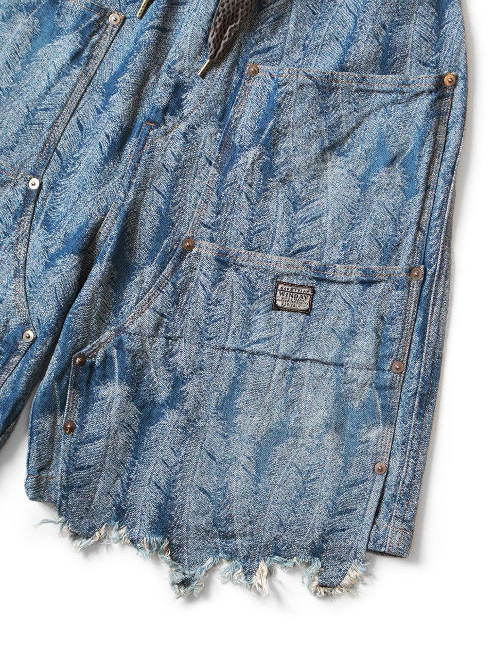 12OZ MAGPIE DENIM W-KNEE EASY SHORTS Male Product Image