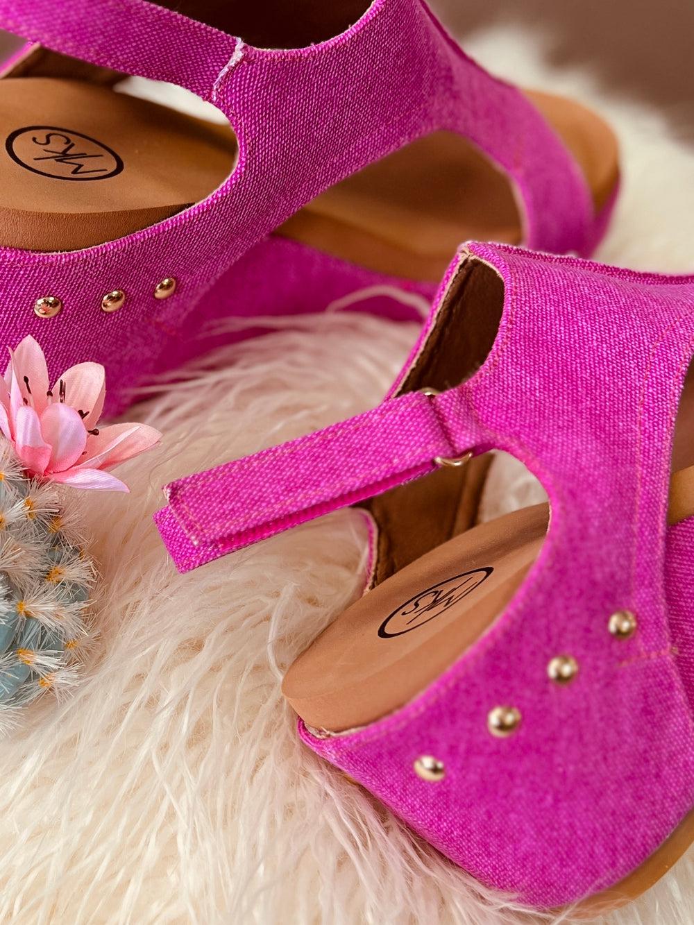 Melissa Fuchsia Wedges* Product Image