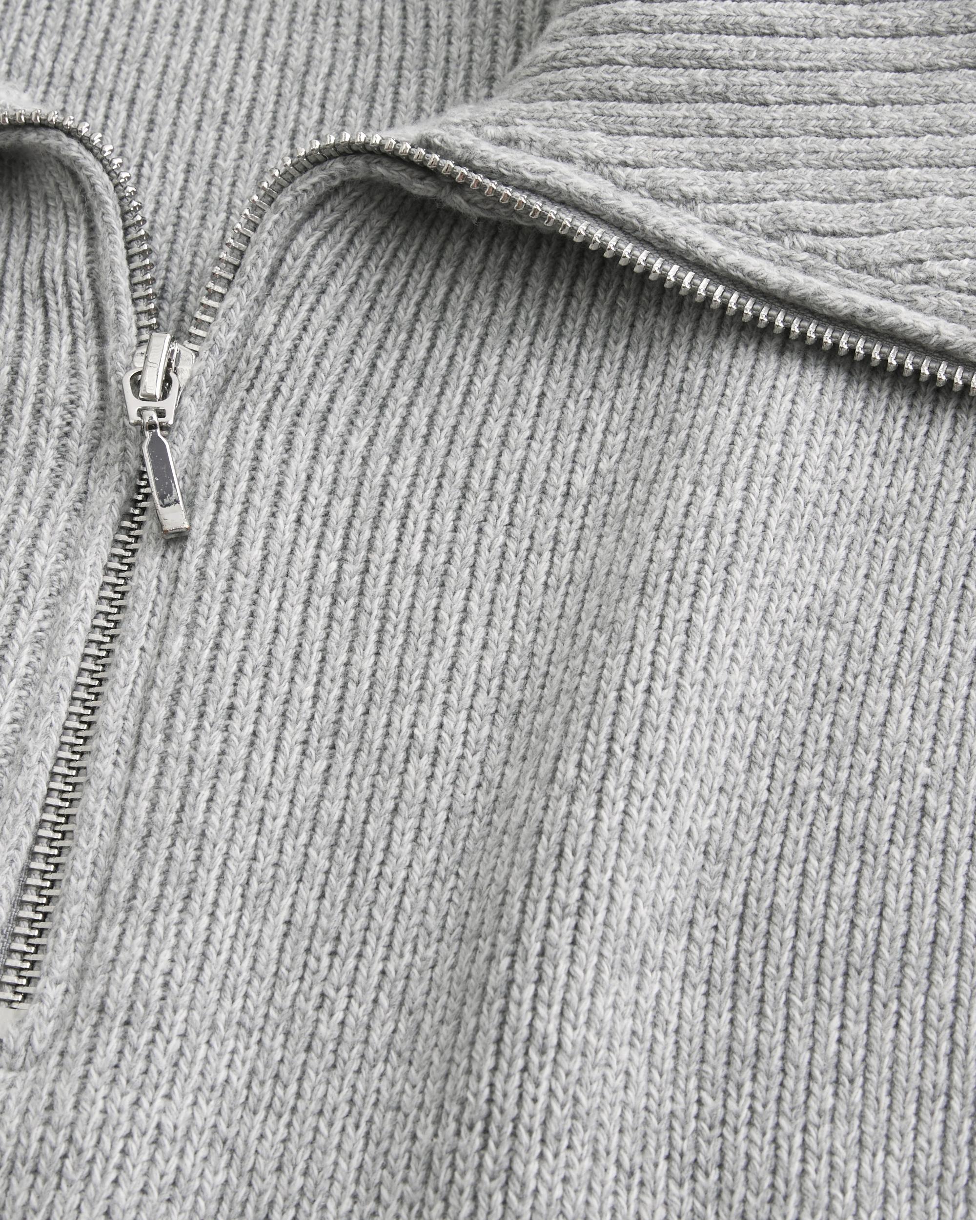 Oversized Half-Zip Sweater Product Image