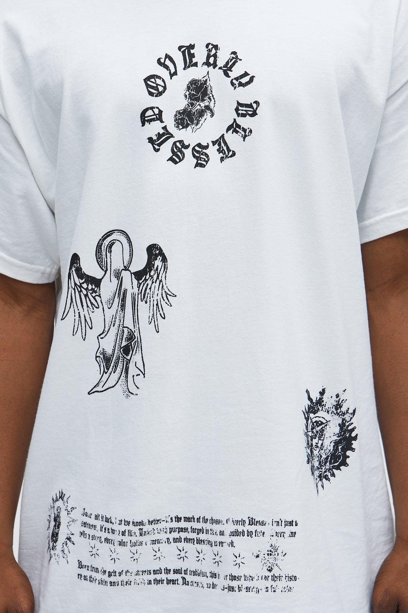 Blessed Worldwide Oversized Short Sleeve Tee - White Male Product Image