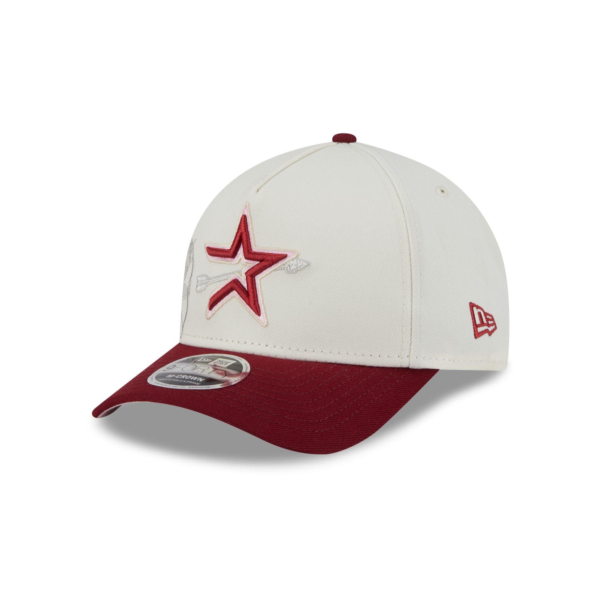 Houston Astros Cherub 9FORTY M-Crown A-Frame Snapback Hat Male Product Image