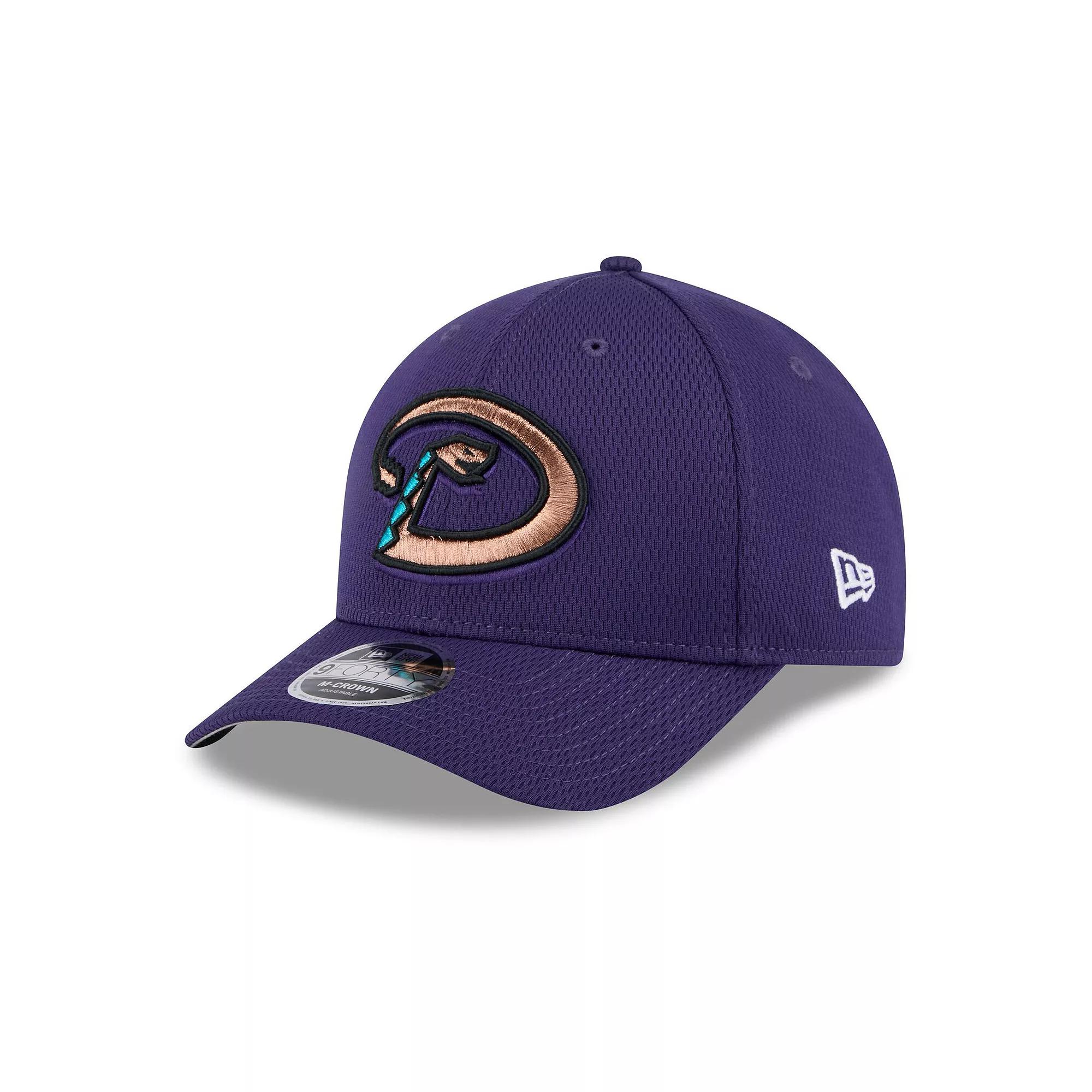 Men's New Era Dark Purple Arizona Diamondbacks 2025 MLB Clubhouse 9FORTY M-Crown Adjustable Hat, Drk Pu Product Image