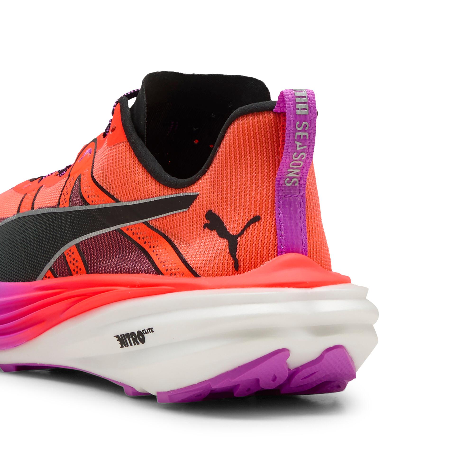 PUMA SEASONS Deviate NITROâ¢ Elite Trail Women's Running Shoes in Glowing Red/Black/Pure Magenta Product Image