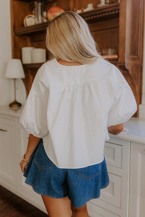 Subtle Charm Embroidered Top Product Image