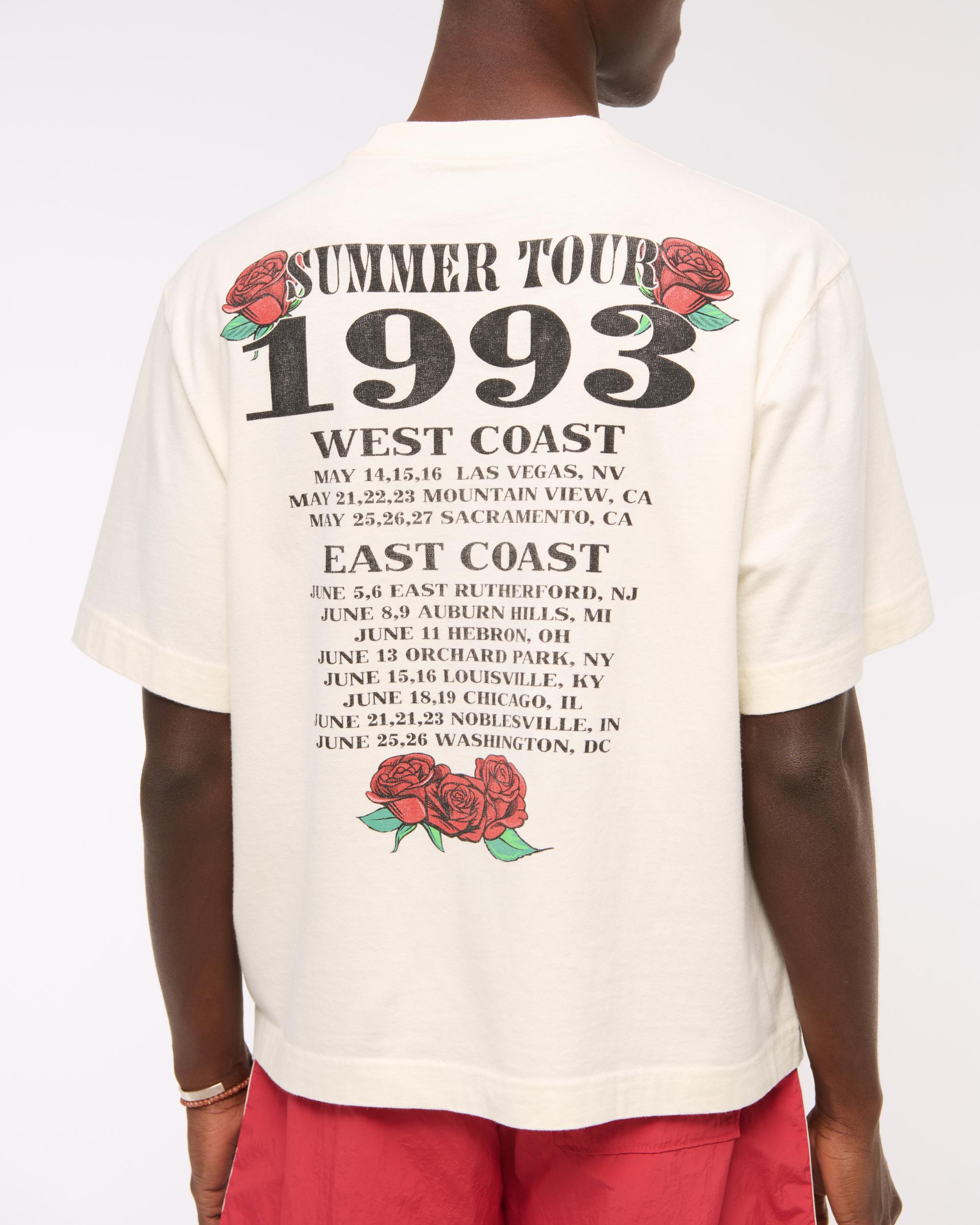 Cropped Grateful Dead Graphic Tee Product Image