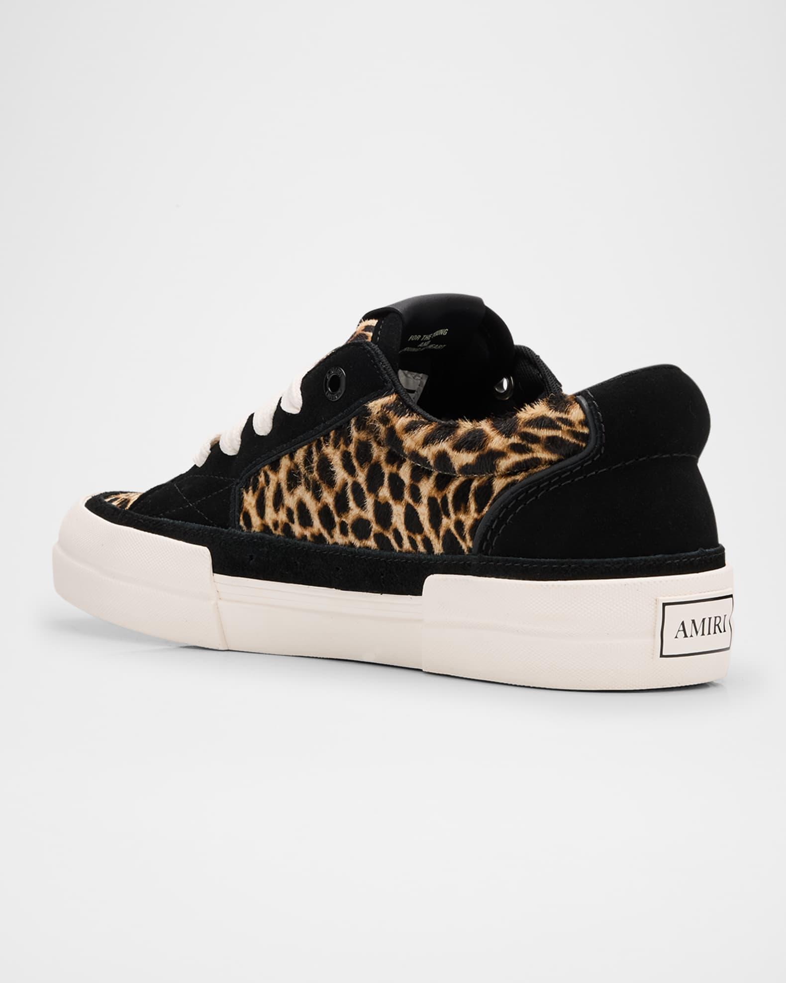 Men's Leopard Sunset Low-Top Sneakers Product Image