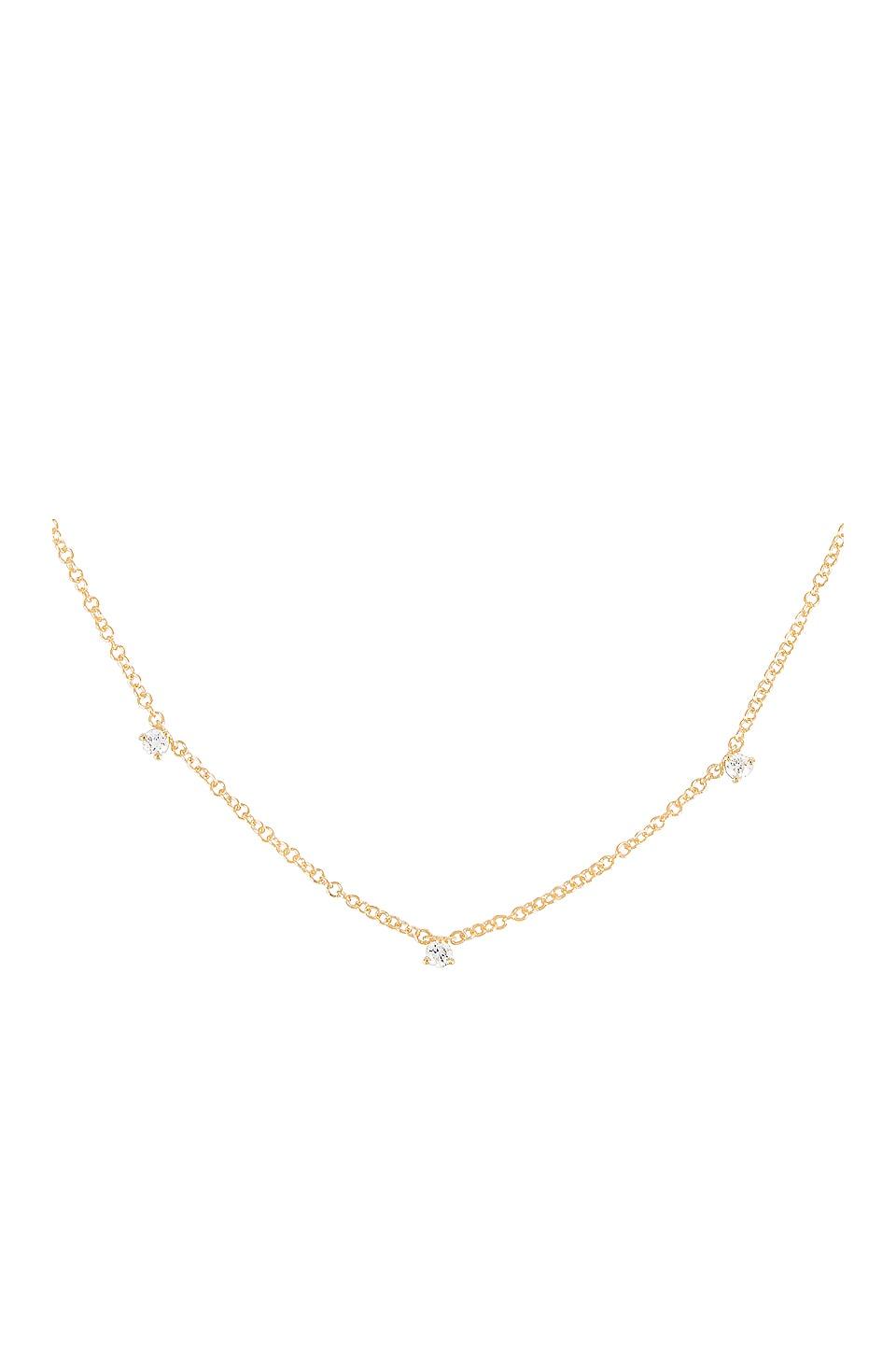 14k Gold Diamond Necklace EF COLLECTION Product Image