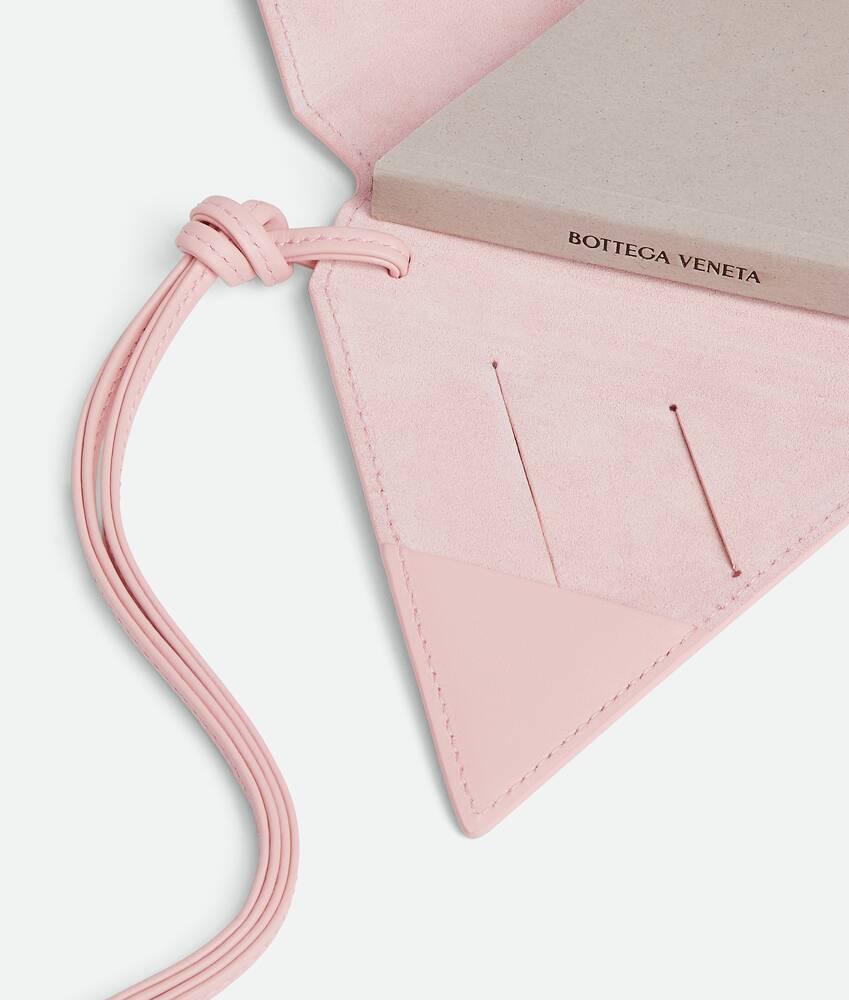 Mini Notebook Charm On Strap in Rose Product Image