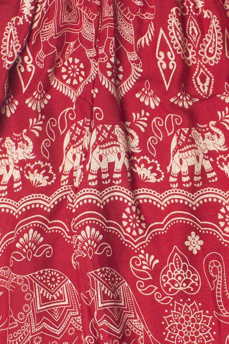 Elephant Drawstring Pants Product Image