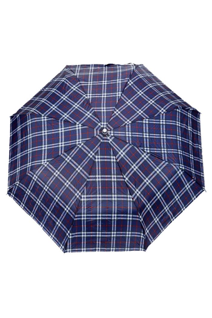 Plaid Auto Open Bi-Fold Compact Umbrella Product Image
