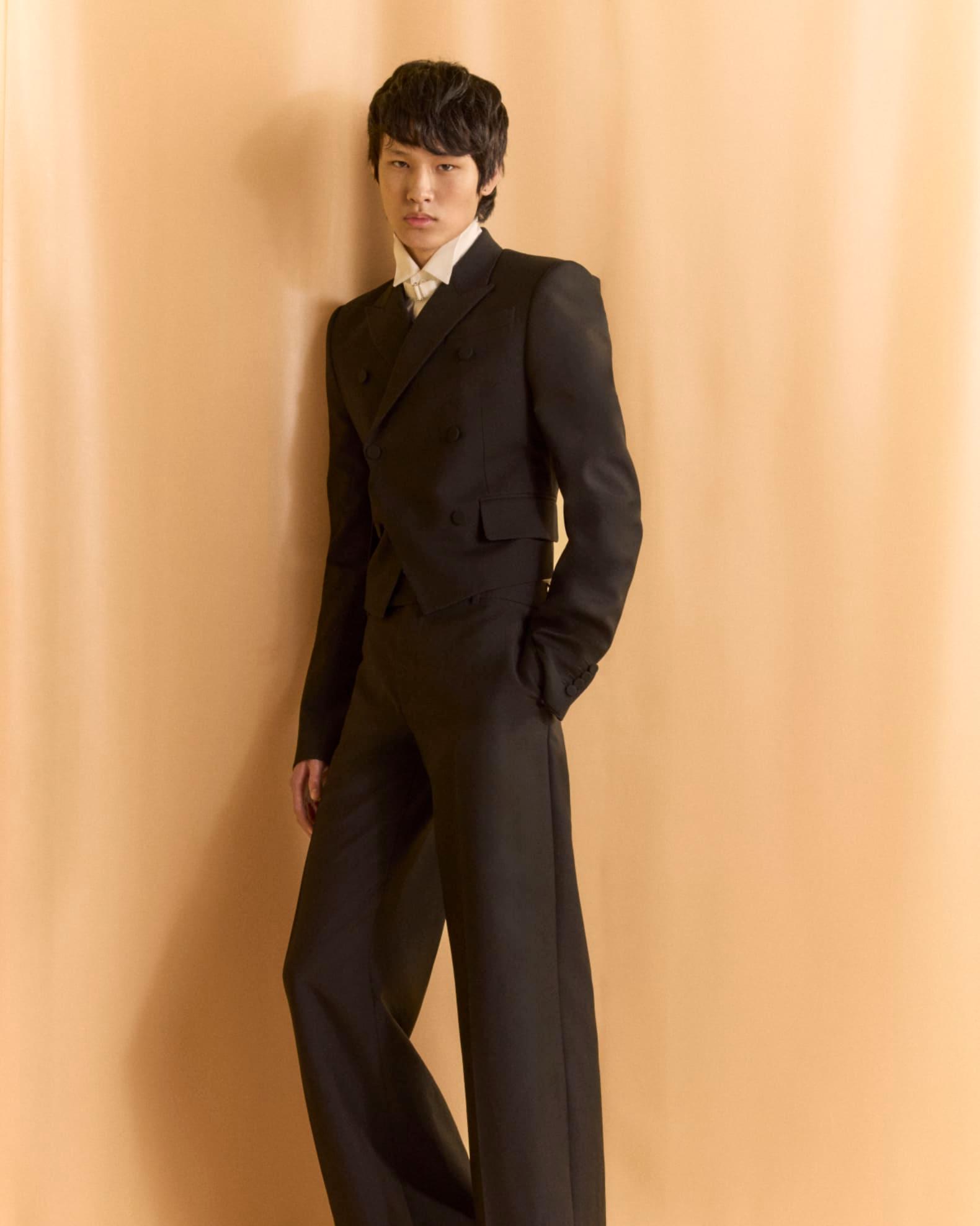 Blake Slim Straight Twill Pant Male Product Image