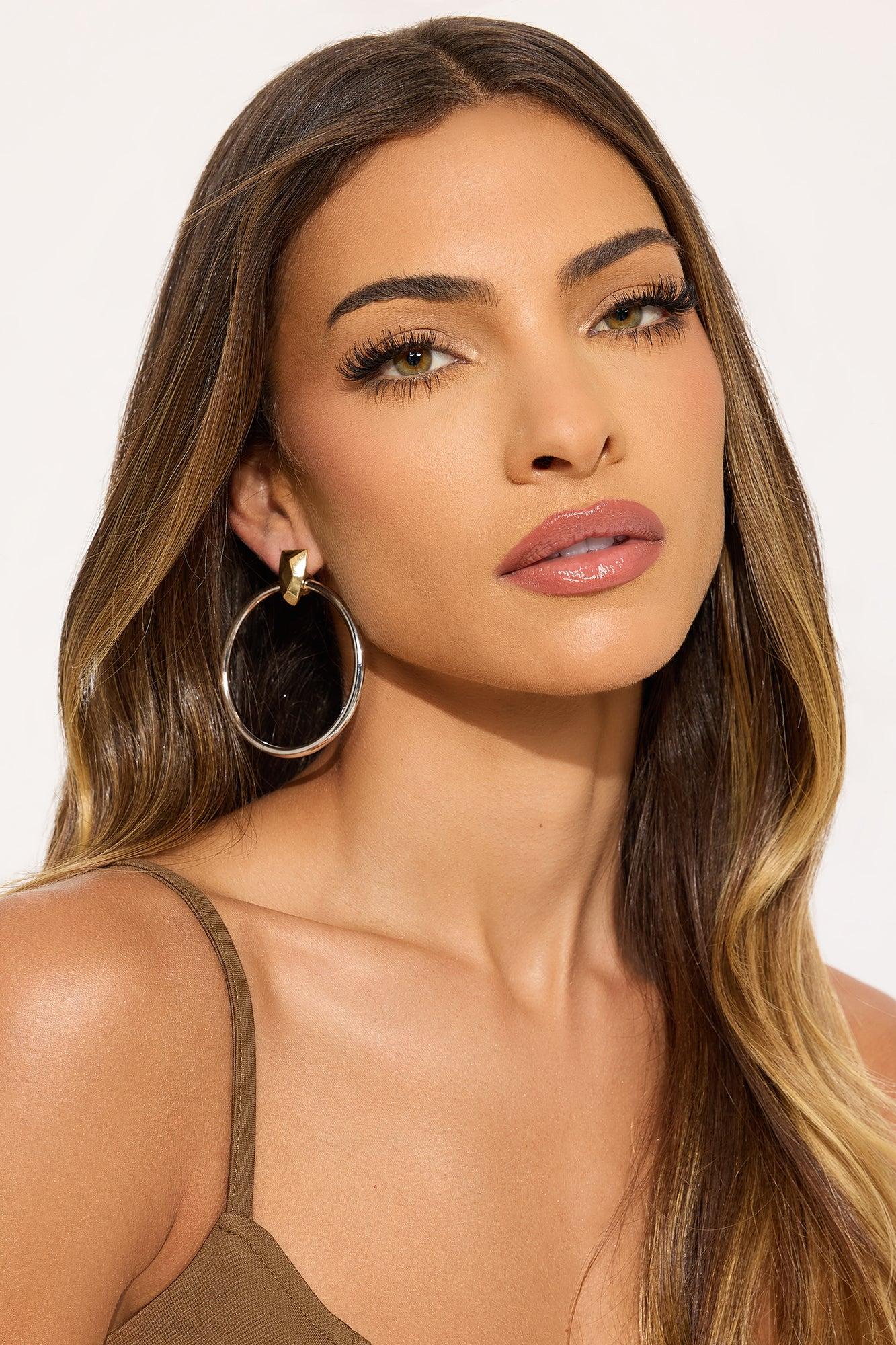 Fusion Elegance Drop Earrings - Multi Color Female Product Image