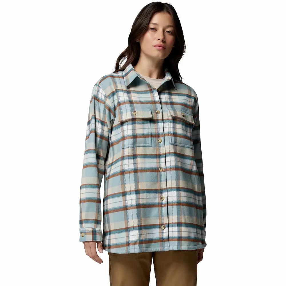 Women's Columbia Blue Point Creek Shirt Jacket,  Product Image