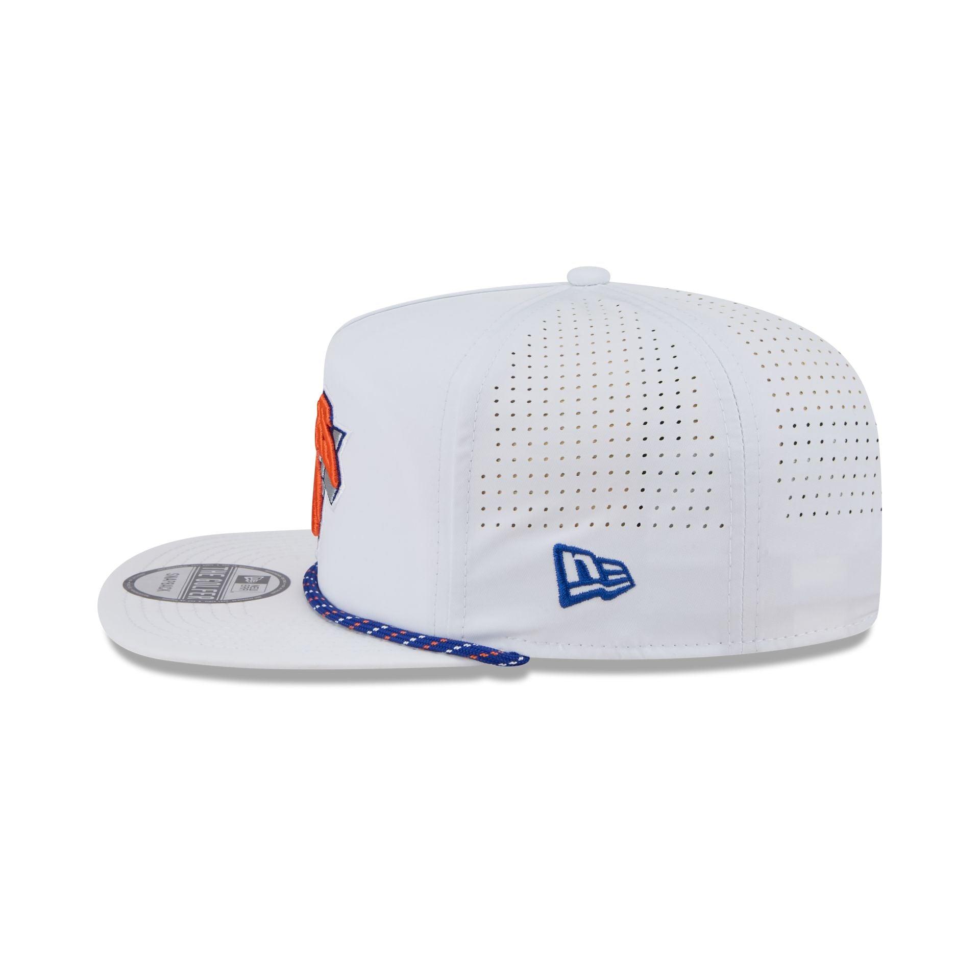 New York Knicks Optic White Performance Rope Golfer Hat Male Product Image