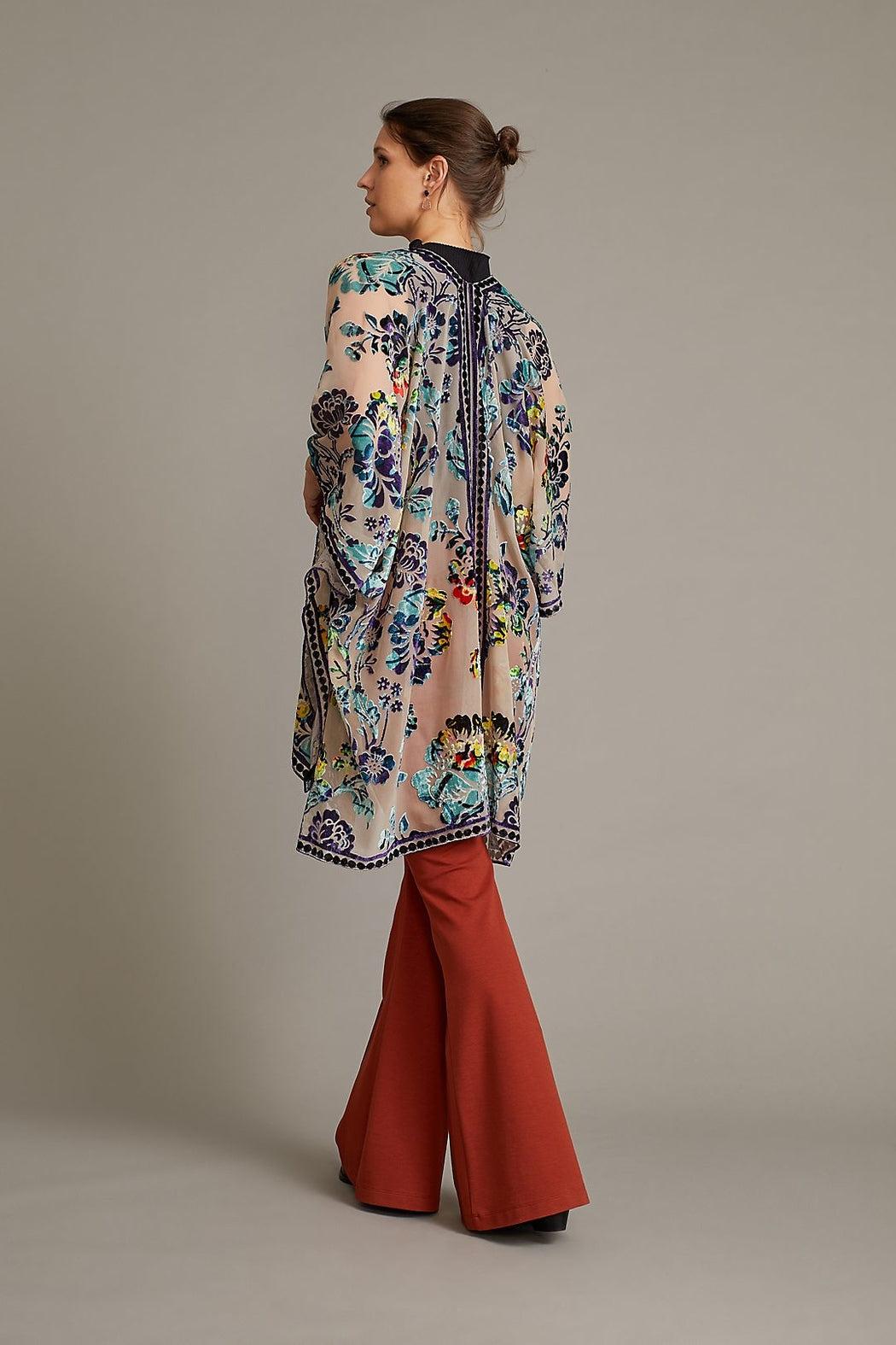 Muse Burn Out Velvet Kimono Product Image