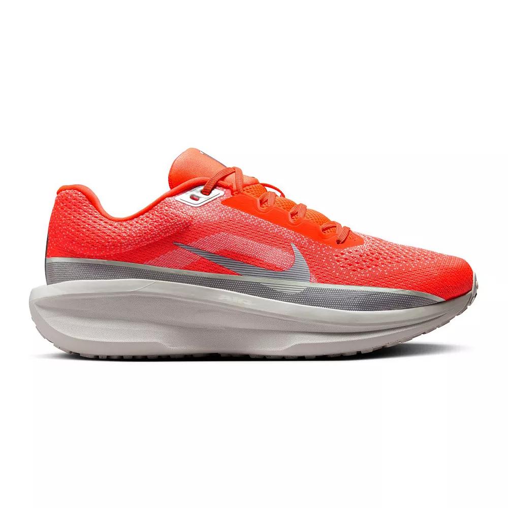 Nike Winflo 11 Premium Men's Road Running Shoes, Size: 10.5, Hyper Red Silver Product Image