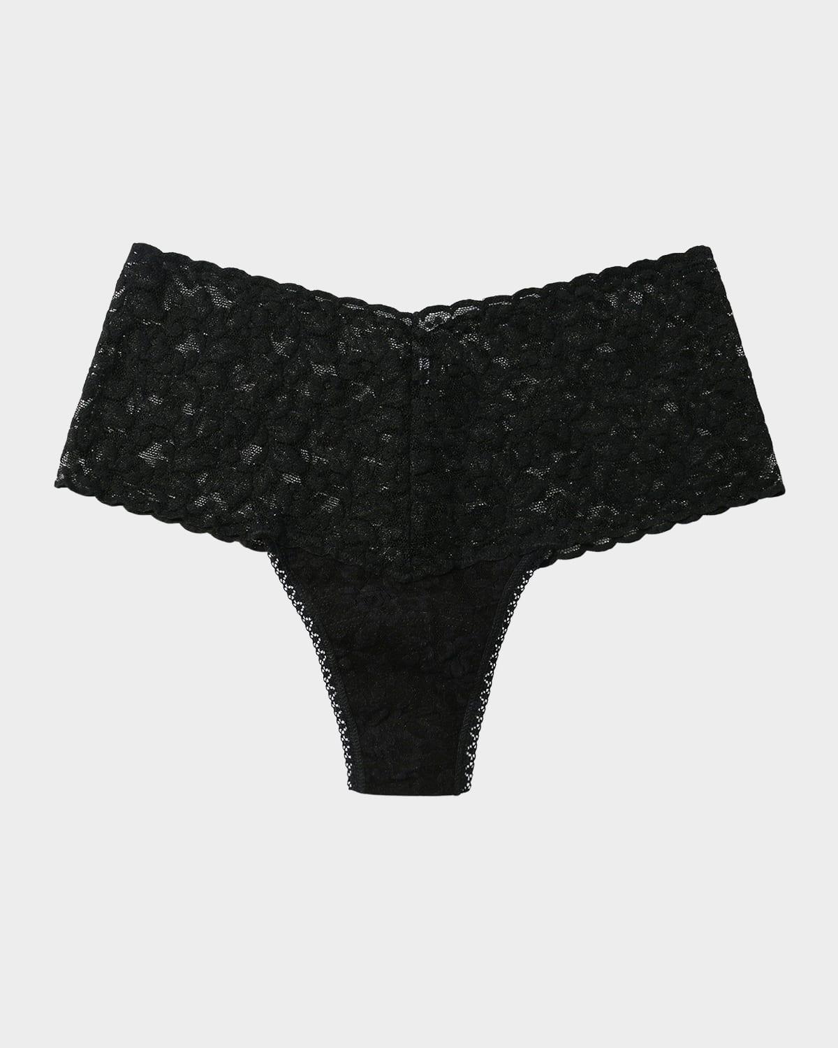 Signature Lace Retro Thong Product Image