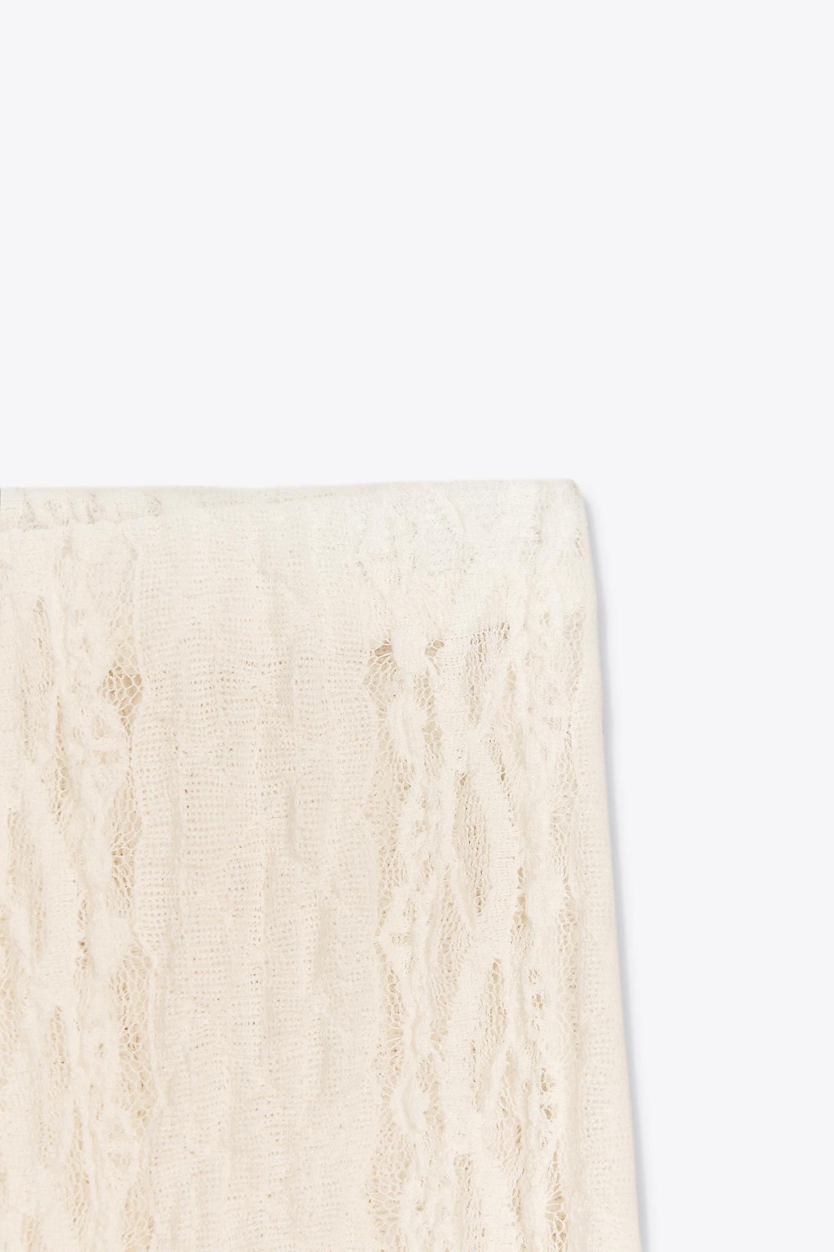 TEXTURED LACE PANTS Product Image
