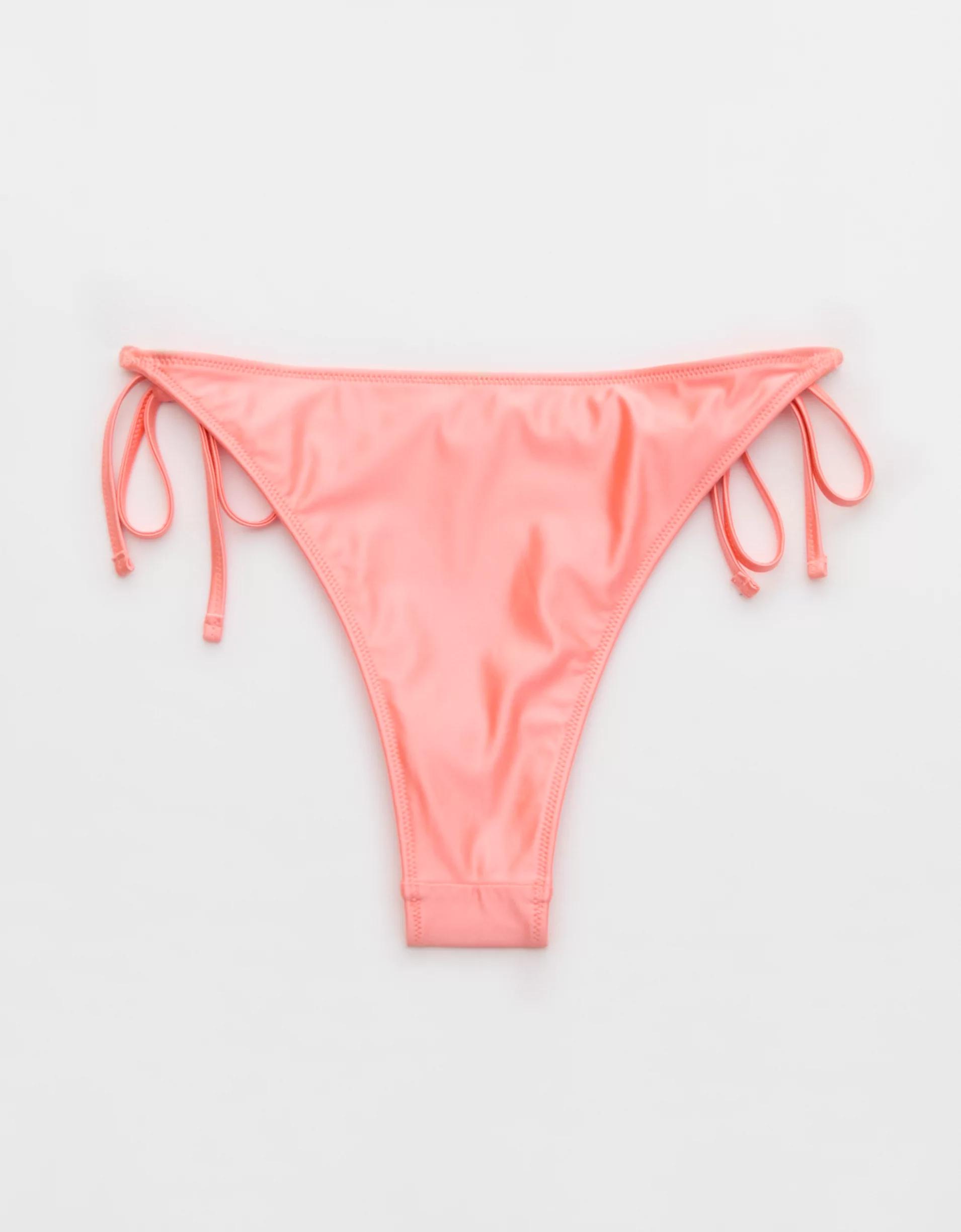 Aerie The Sunbun Shine Lace Bikini Bottom Product Image