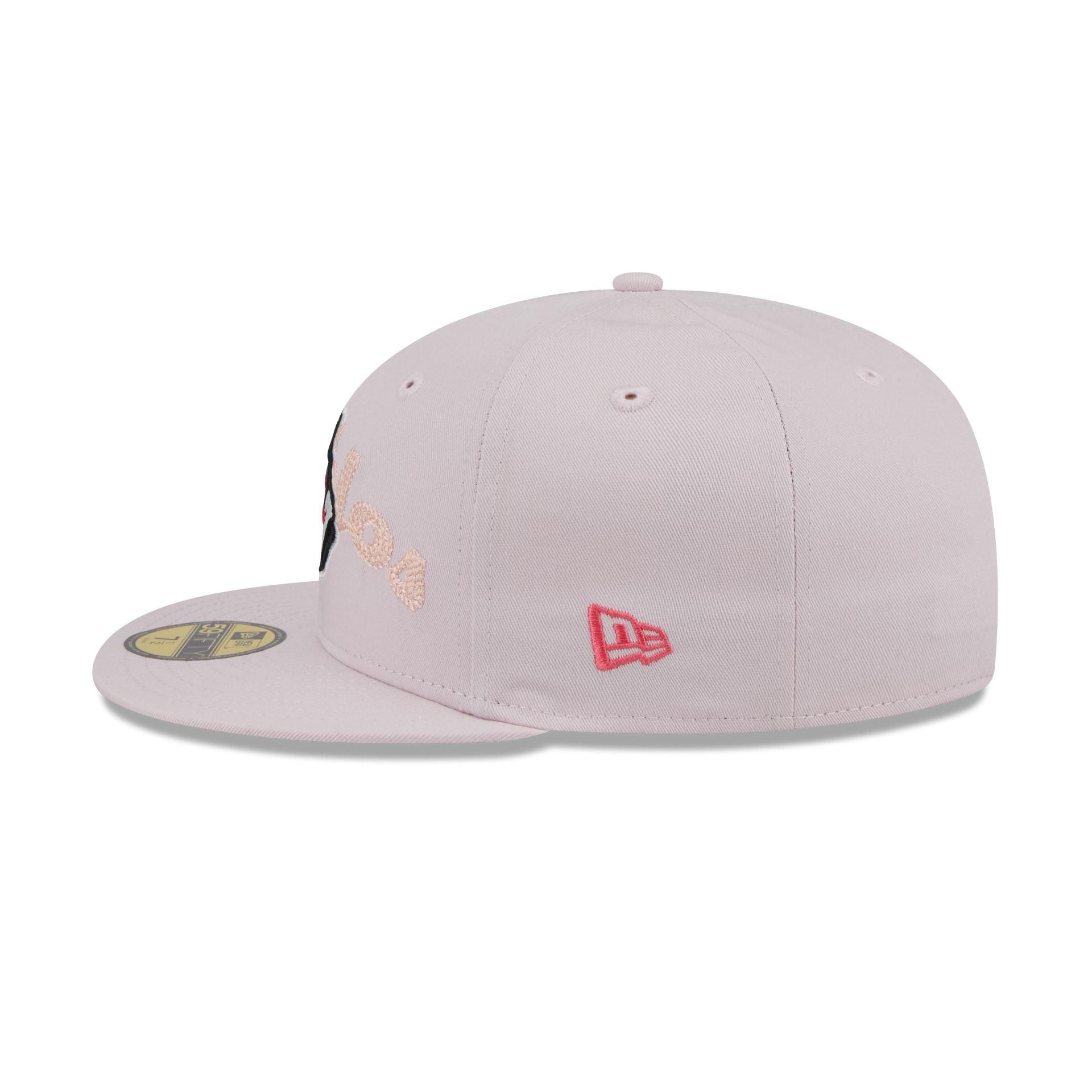 Diablos Rojos del México Stacked Wordmark 59FIFTY Fitted Hat Male Product Image