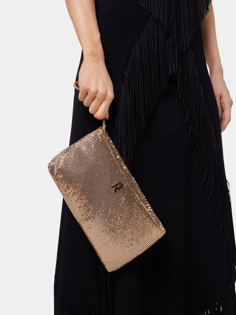 GOLD MESH POUCH Product Image