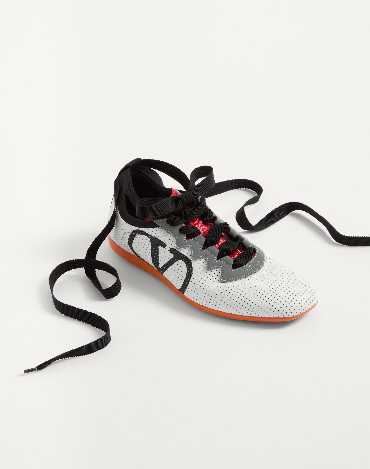Chromathon Sneaker In Perforated Nappa Product Image