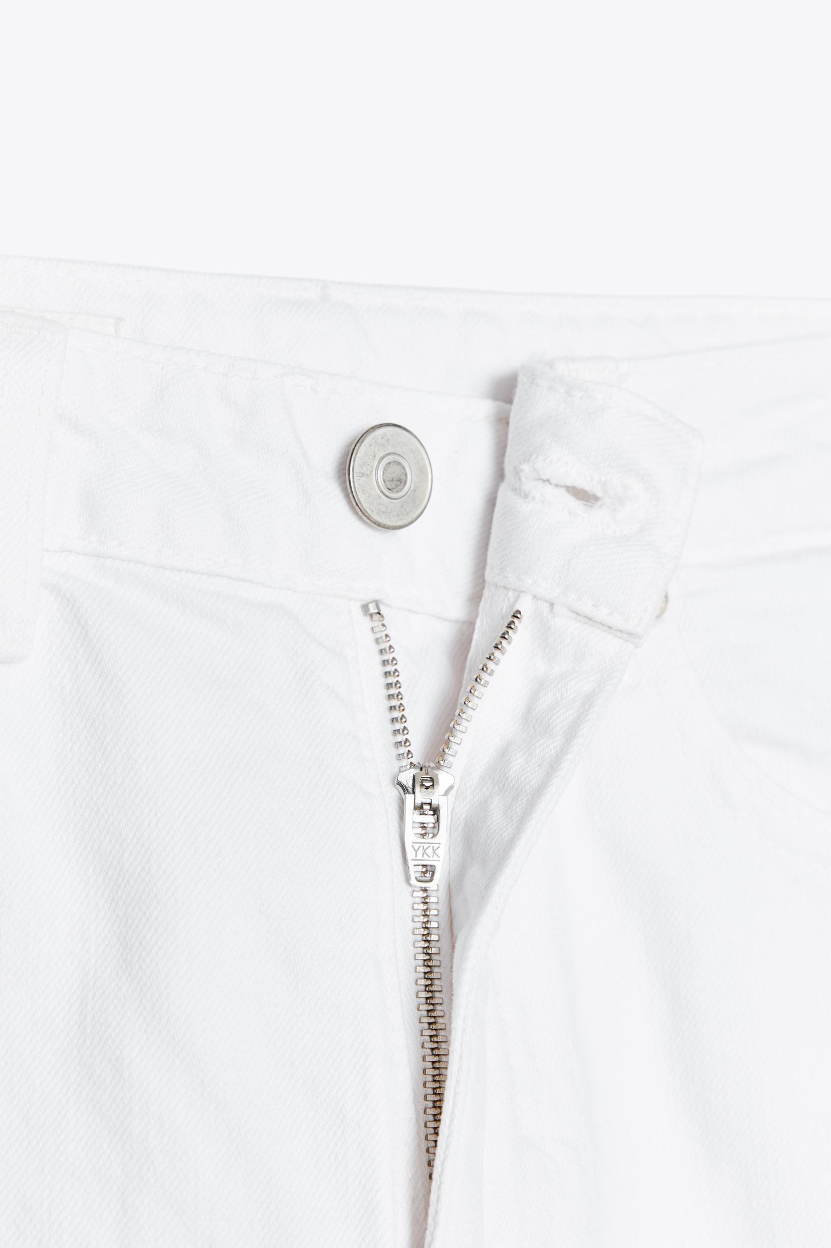 HIGH-WAISTED TRF MOM FIT JEANS Product Image