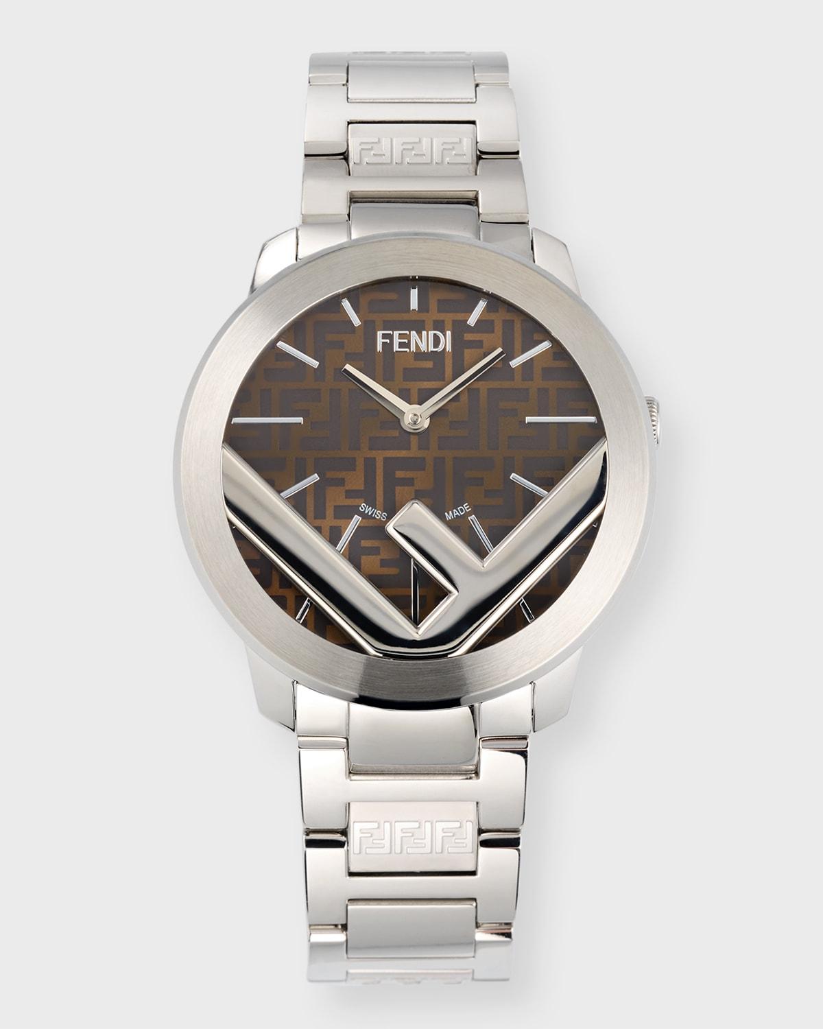 Mens F Is Fendi Stainless Steel Bracelet Watch, 41mm Product Image