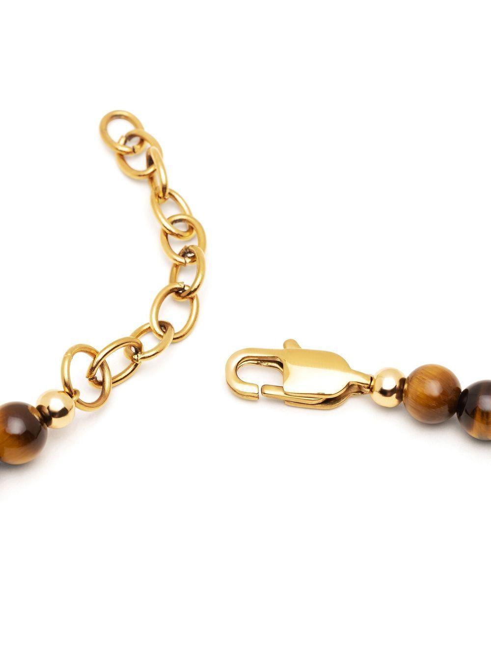 beaded tiger eye necklace Product Image