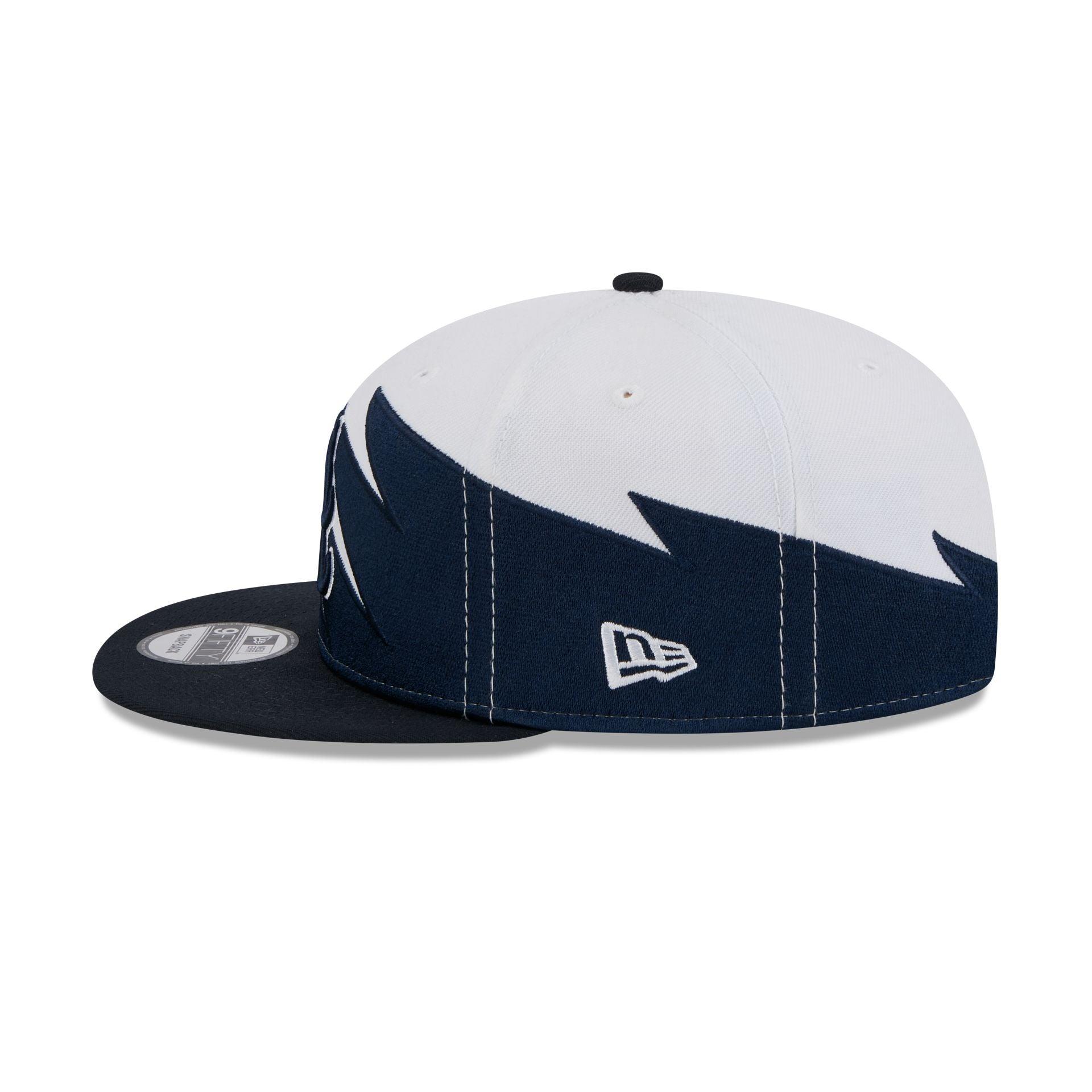Atlanta Braves Jagged 9FIFTY Snapback Hat Male Product Image