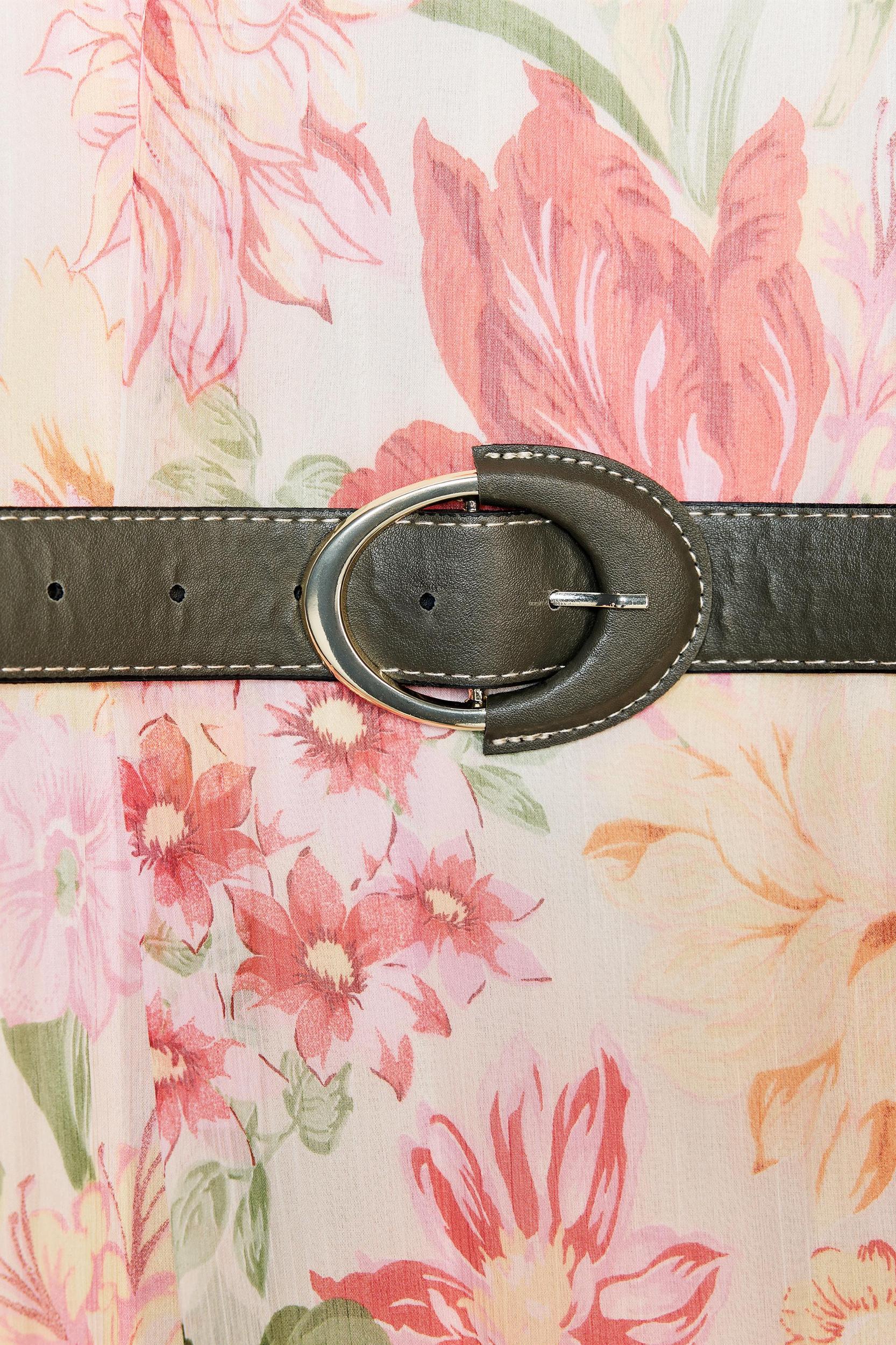 PRINTED FLOUNCED DRESS Product Image