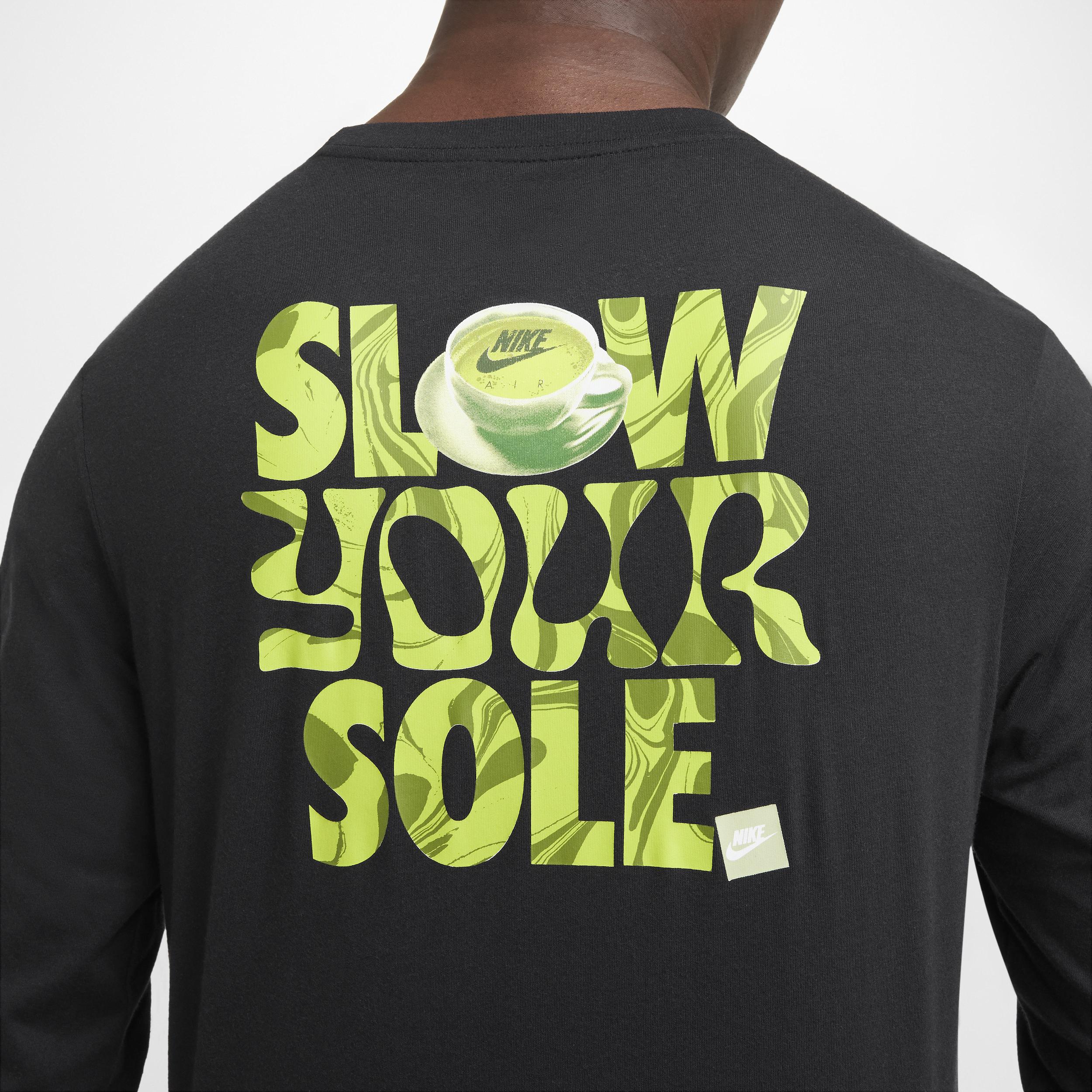 Nike Mens Nike Asbury Long Sleeve Crew Cuff - Mens Black Product Image