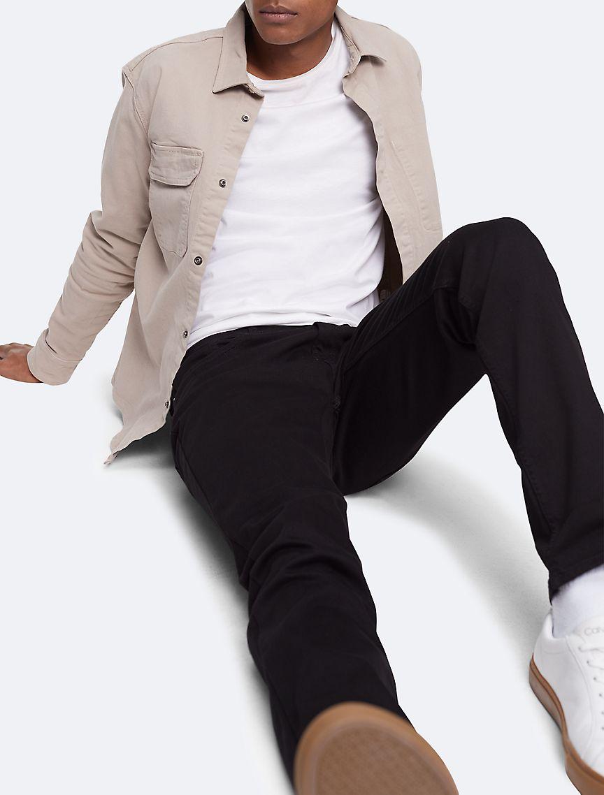 Slim Fit Forever Black Jeans Product Image