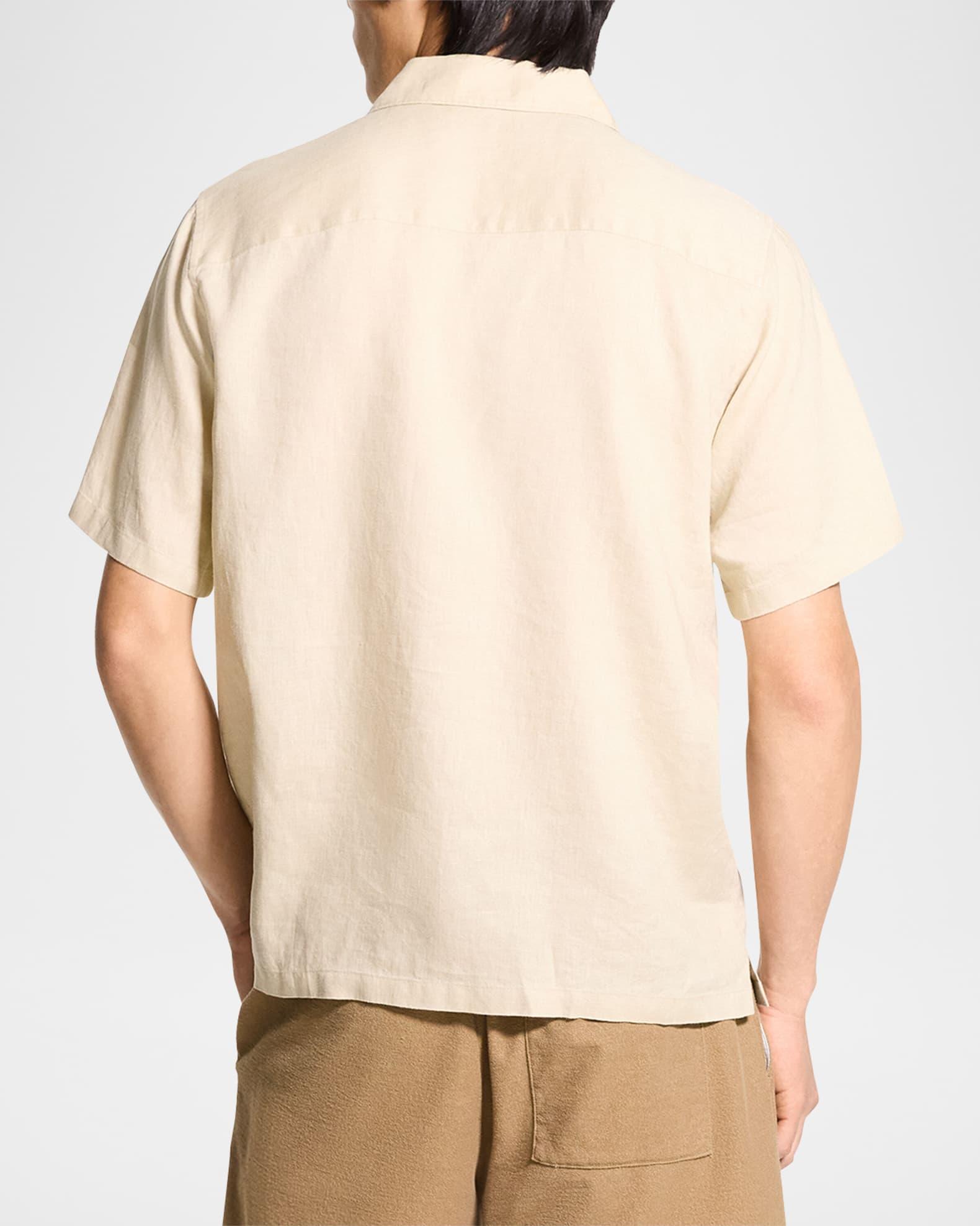 Men's Noll Linen Camp-Collar Shirt Product Image