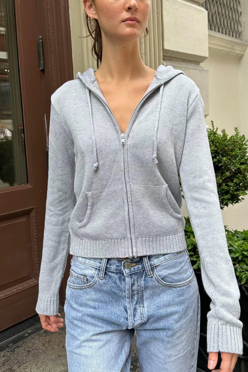 Alana Zip-Up Sweater Product Image